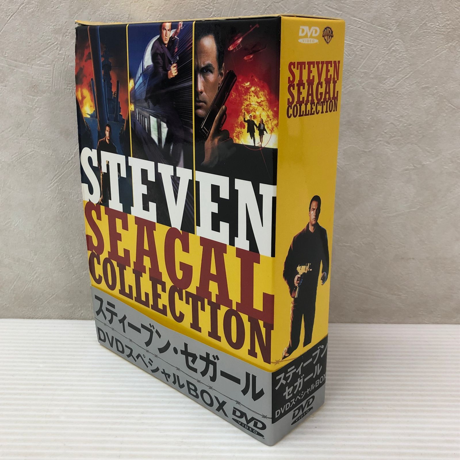 △【DVD】スティーブン・セガール DVDスペシャルBOX （ディスク未開封