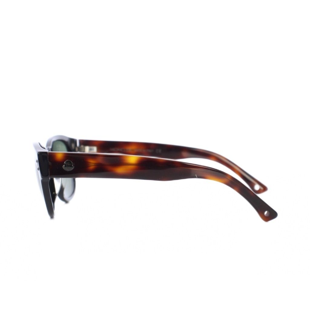 モンクレール MONCLER サングラス べっ甲柄 49□22 145 茶 黒 MC031S01