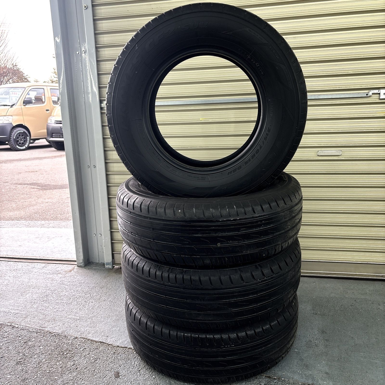 最終値下げ【送料無料】PROXES CF2 SUV 215/70R15 タイヤセット 【公式 