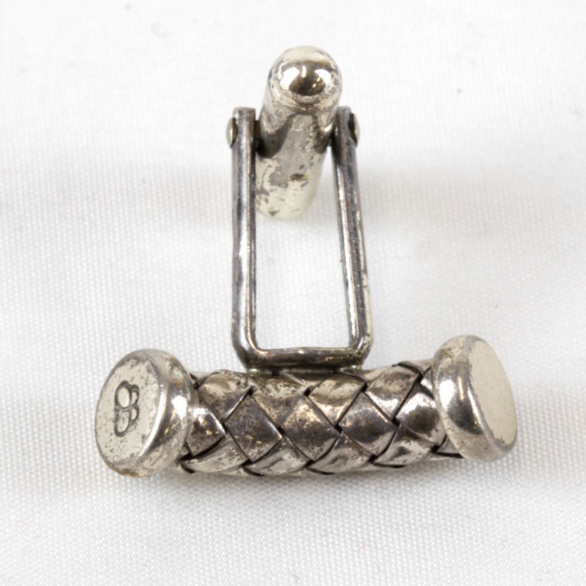 希少　ボッテガヴェネタ　イントレチャート　シルバー925 カフス　カフリンクス 楽天市場】ボッテガヴェネタ カフス カフリンクス イントレチャート