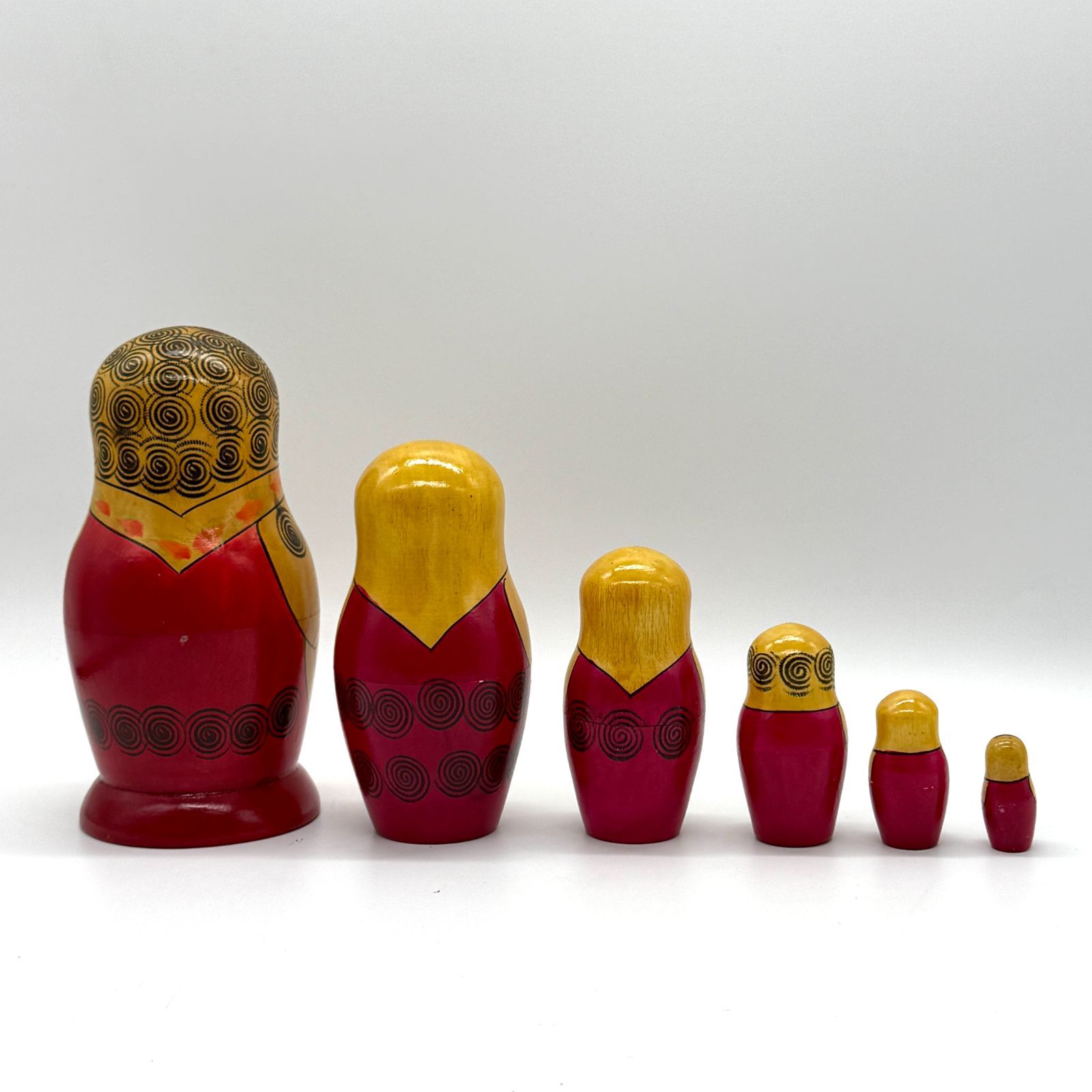 マトリョーシカ 6ピース USSR製（旧ソ連）ヴィンテージ アンティーク