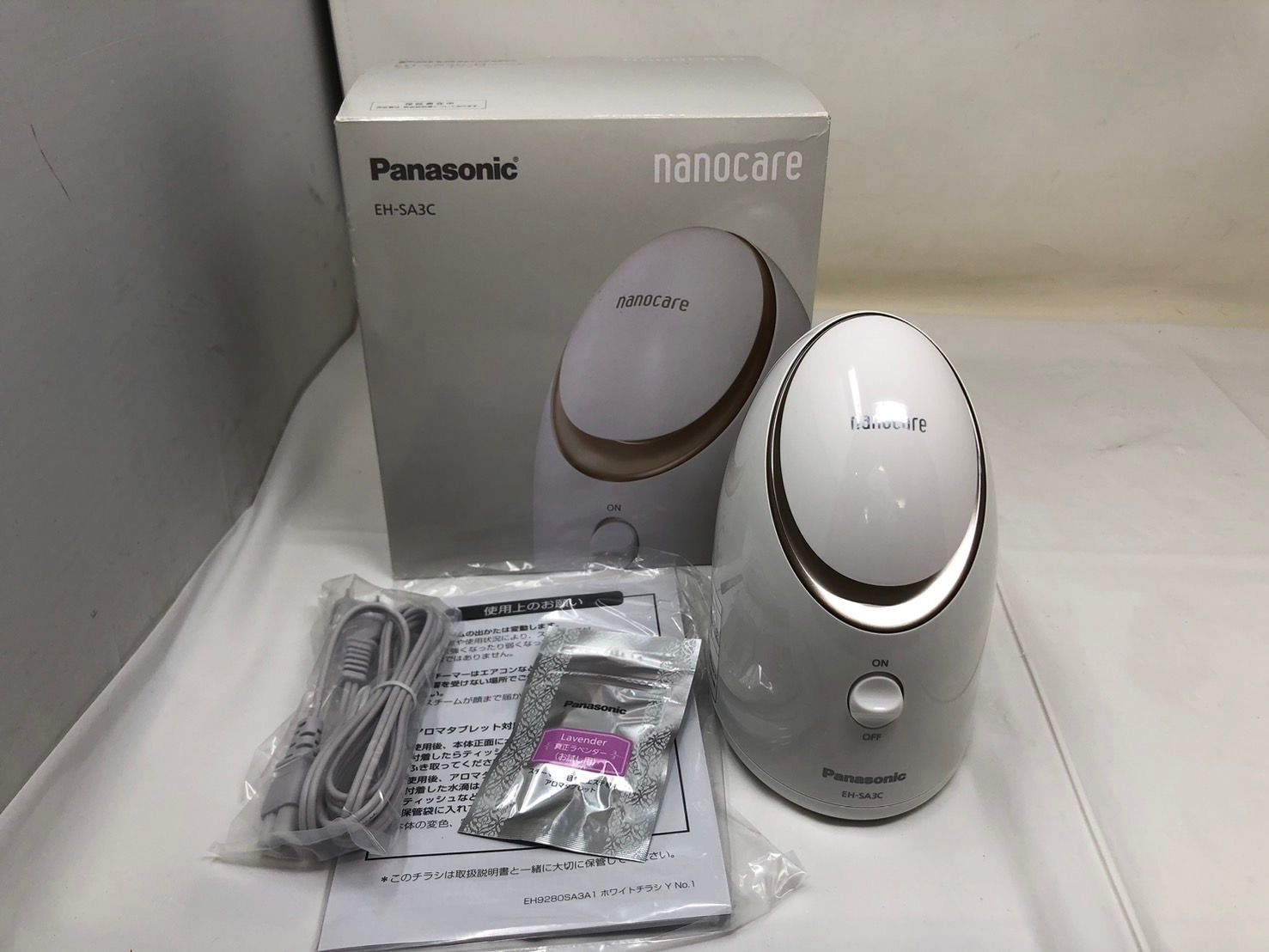 ◇未使用 Panasonic パナソニック スチーマー ナノケア EH-SA3C 保管品