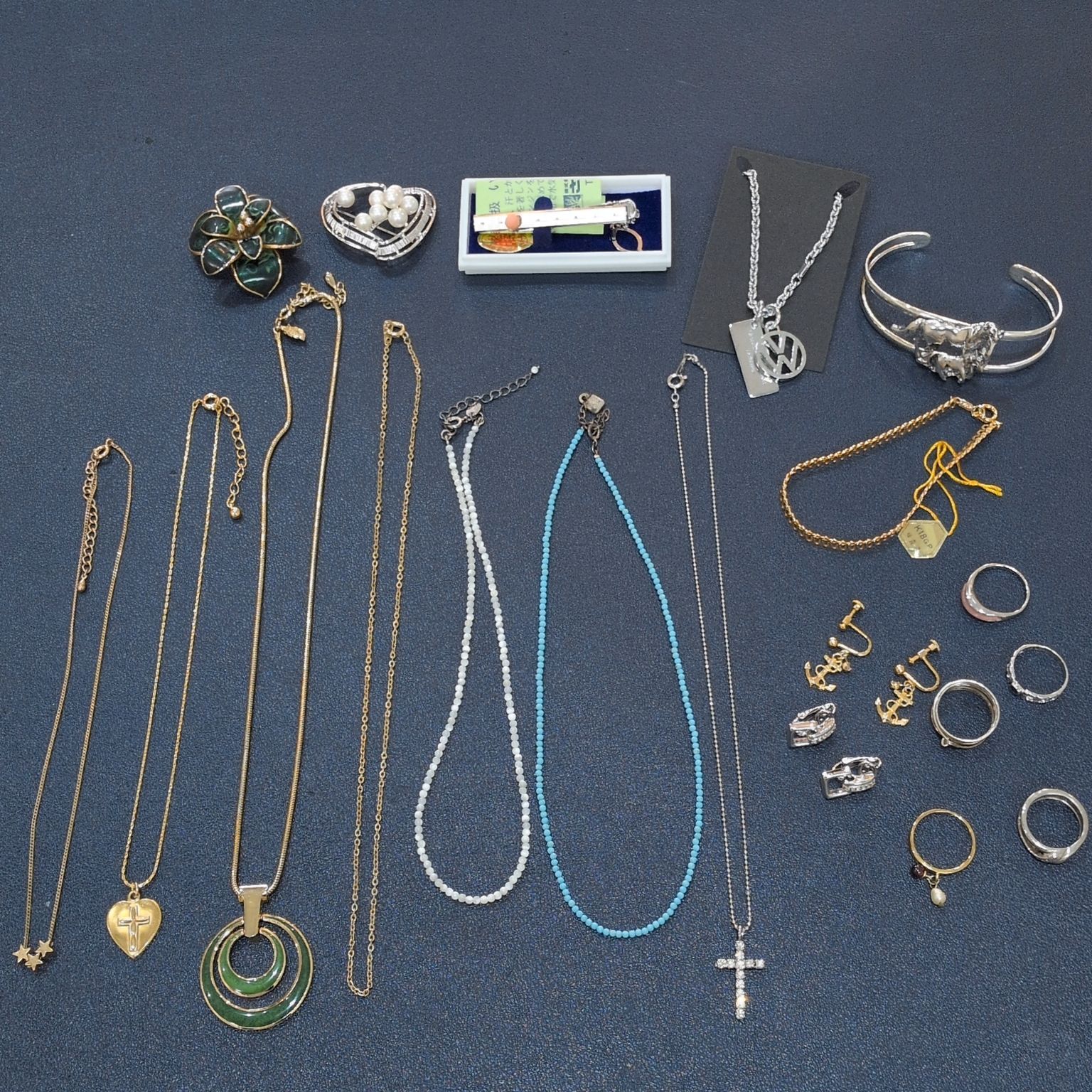 遺品整理まとめて㊼】ジュエリー 20点 NINA RICCI MK agete SILVER