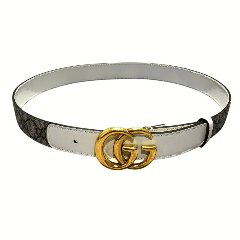 グッチ GUCCI ダブルGGスリムベルト80cm 625839 GGスプリーム