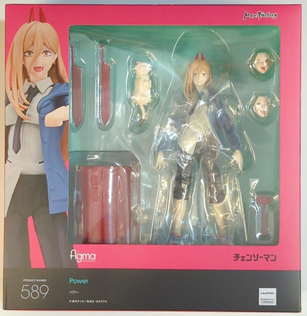 美品 フィギュア チェンソーマン 589 パワー figma グッドスマイル