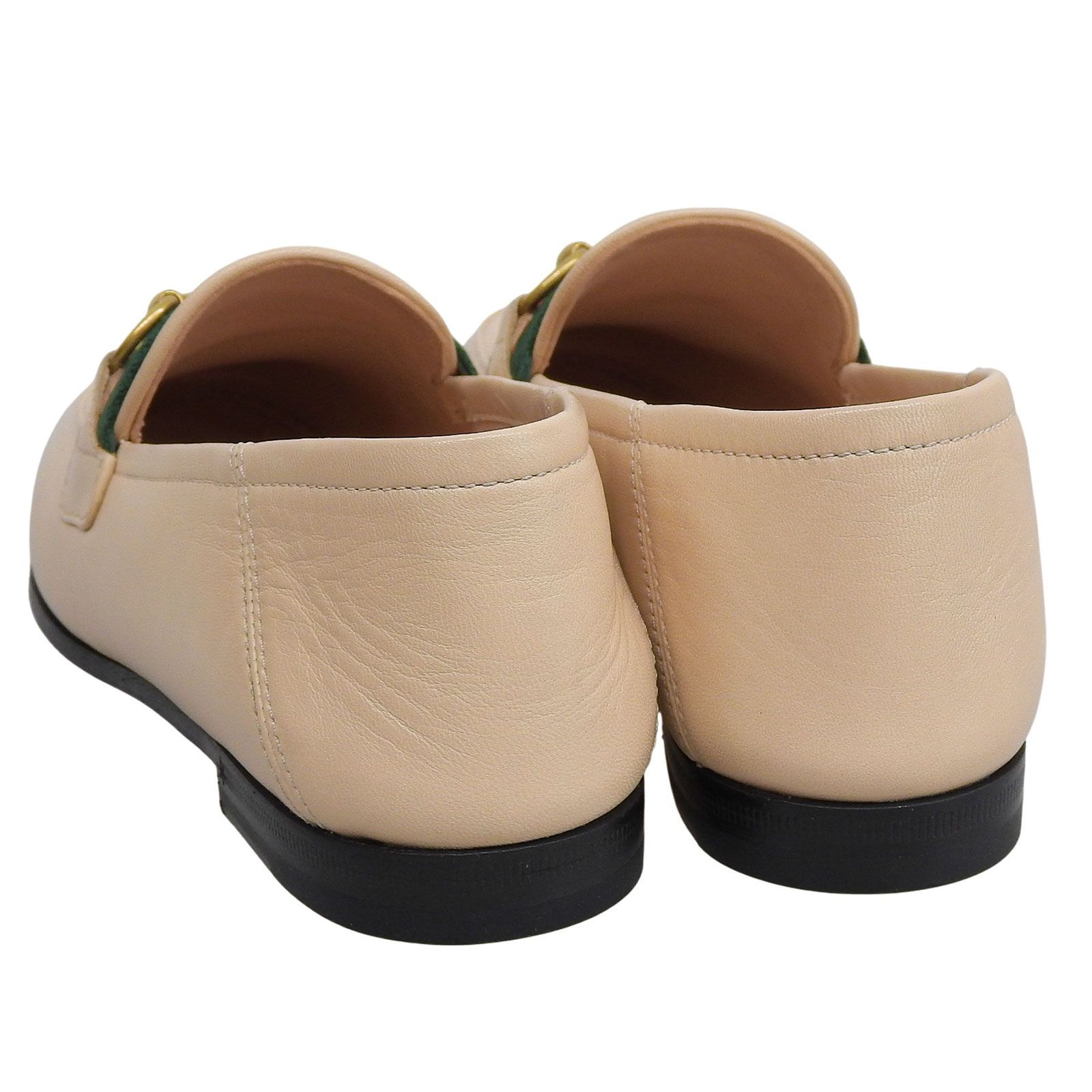 未使用品△GUCCI グッチ 631619 ホースビット ウェブライン レザー