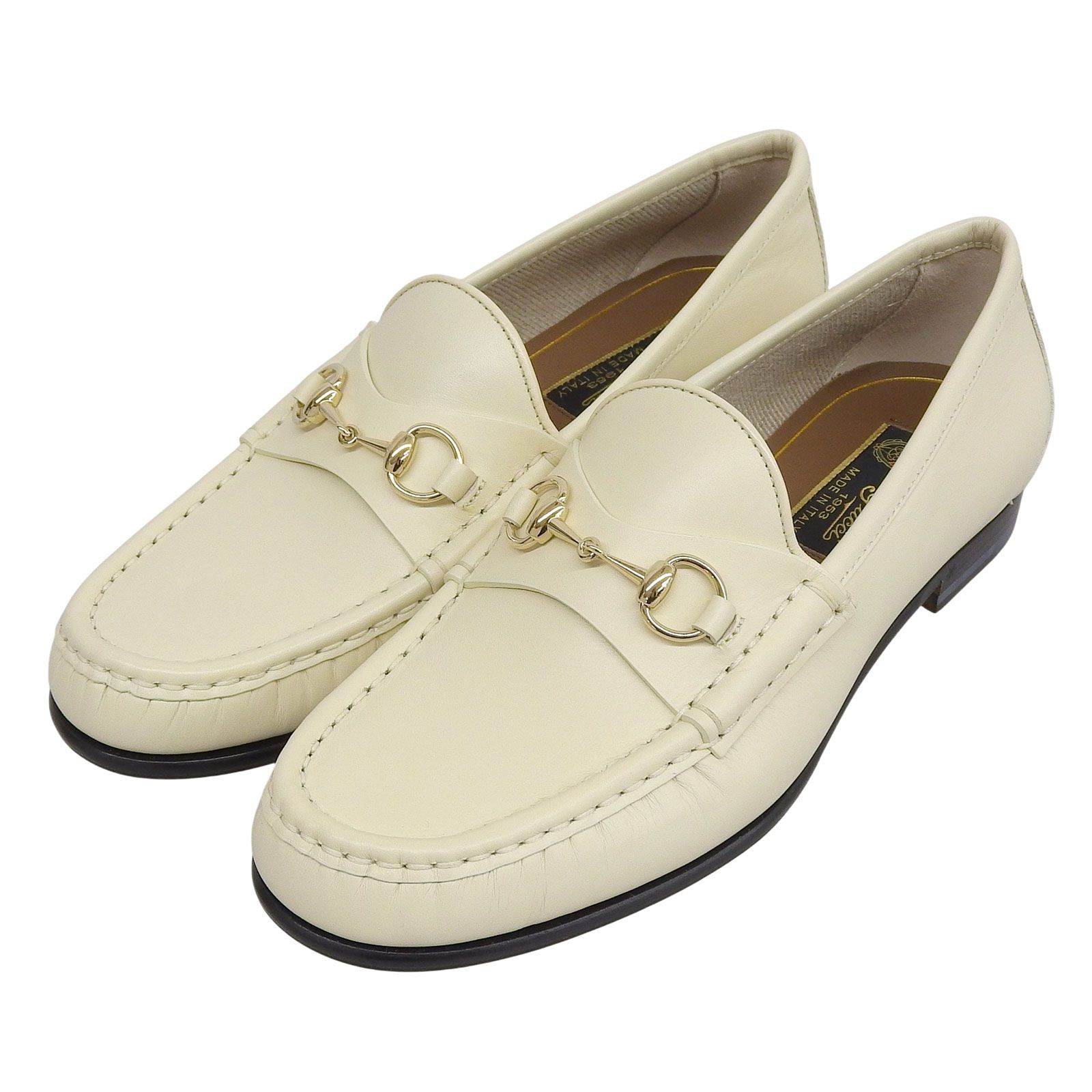 未使用品△GUCCI グッチ 1953 ホースビット レザー ローファー