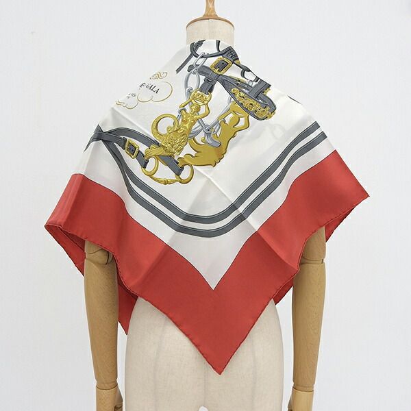 HERMES エルメス カレ90 BRIDES DE GALA ブリッド・ドゥ・ガラ 箱付