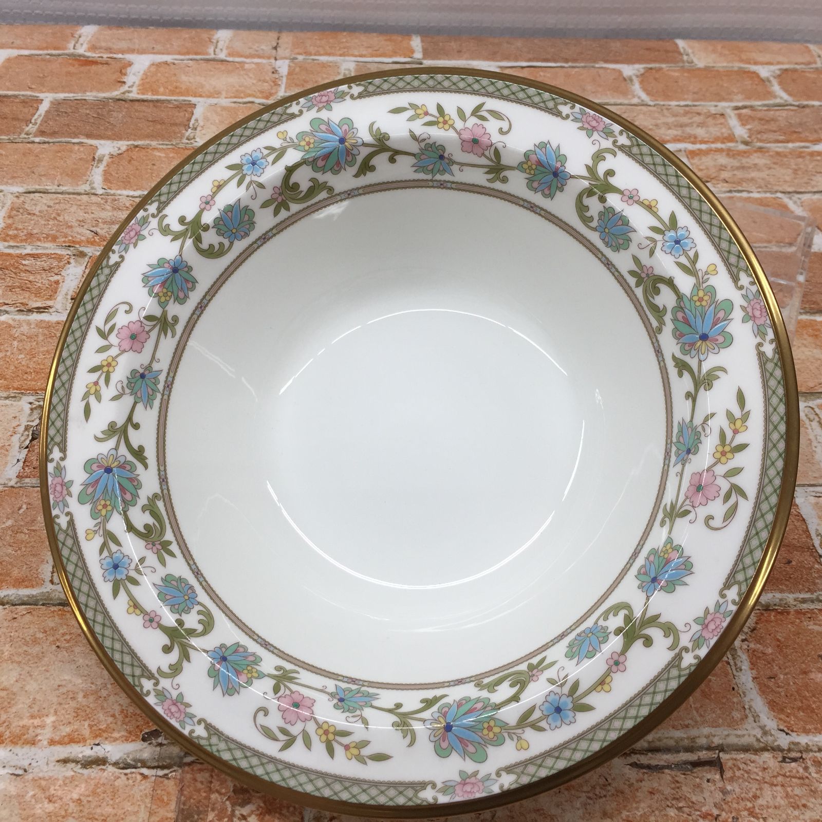 Noritake ノリタケ YOSHINO ヨシノ 直径約24㎝ サラダボウル USED現状