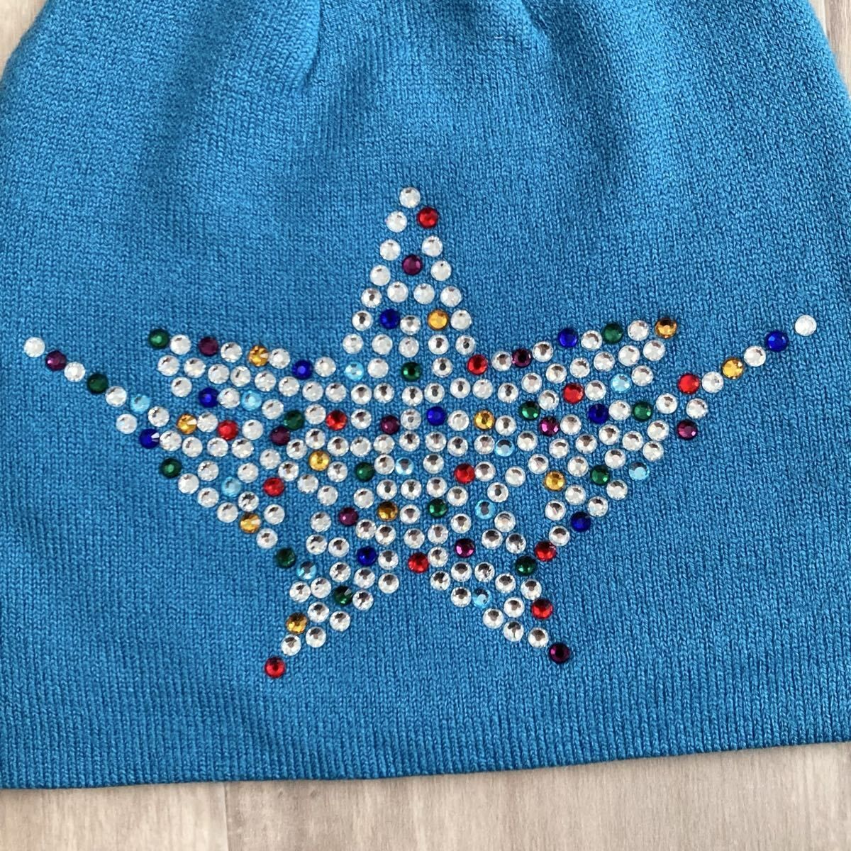 COLOR STONE BAPE STA ニット帽 a bathing ape star Beanie knit cap