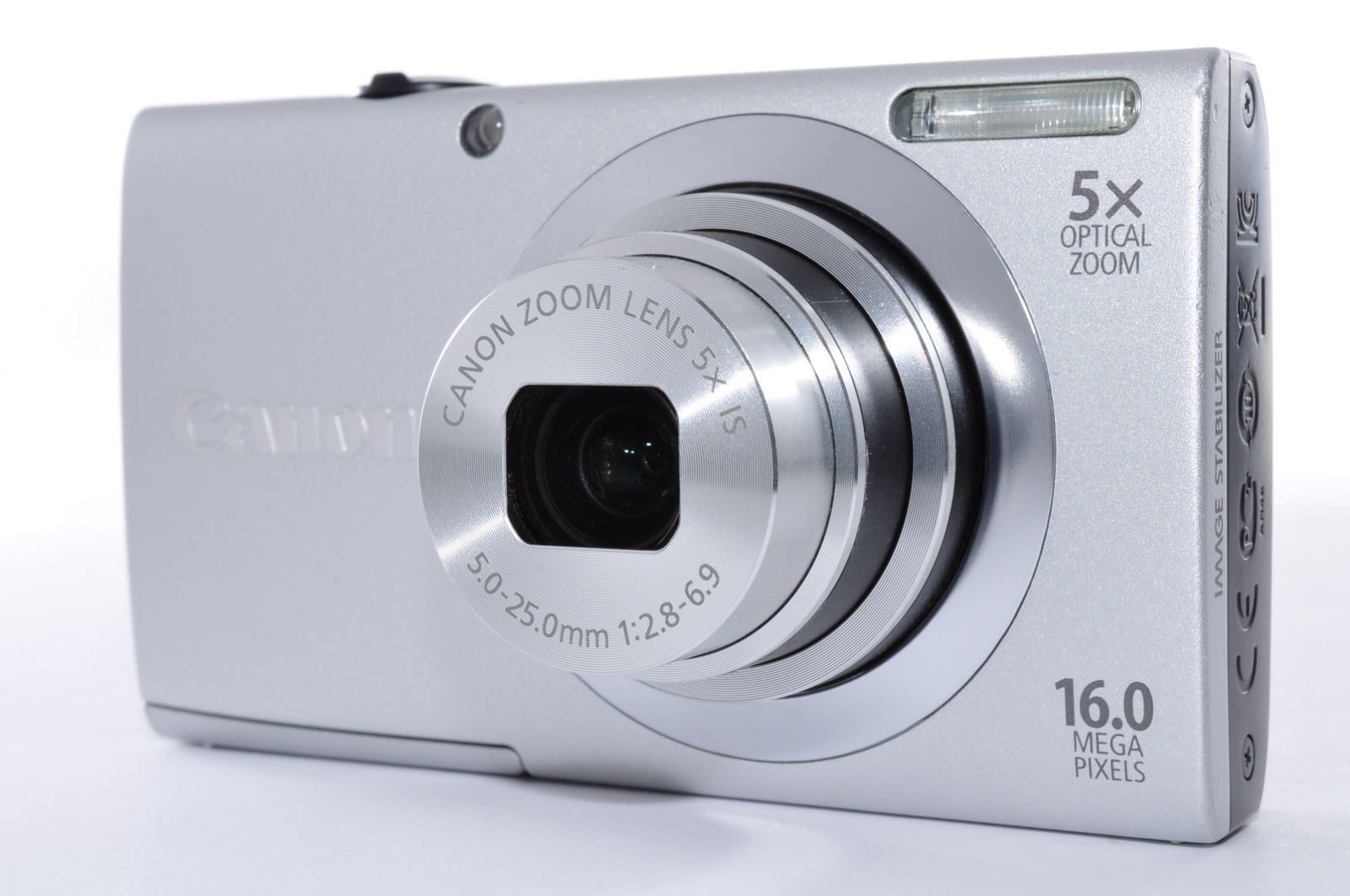 訳あり] Canon PowerShot A2400 IS DIGITAL Camera シルバー デジカメ