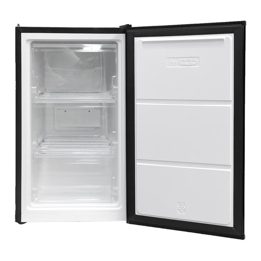 小型冷凍庫】60L スリム 縦型 前開き 左右開き対応 省エネ 静音