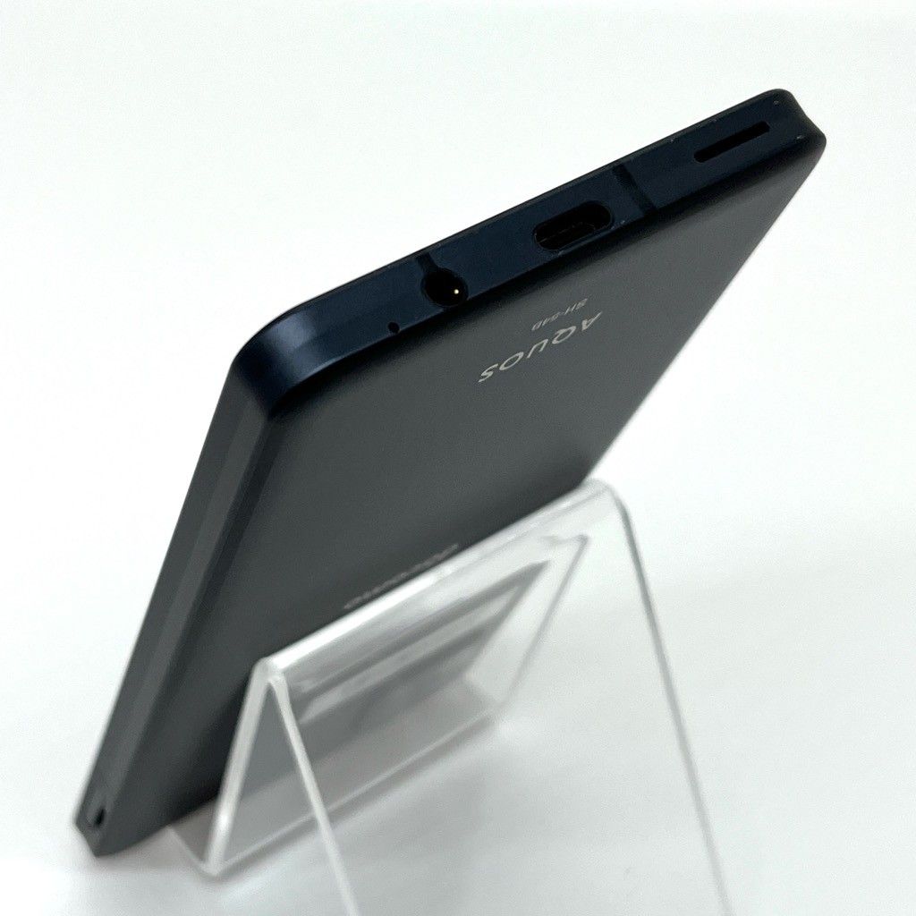 美品】AQUOS sense6 SH-54B docomo SIMフリー 64GB／4GB ブラック 白