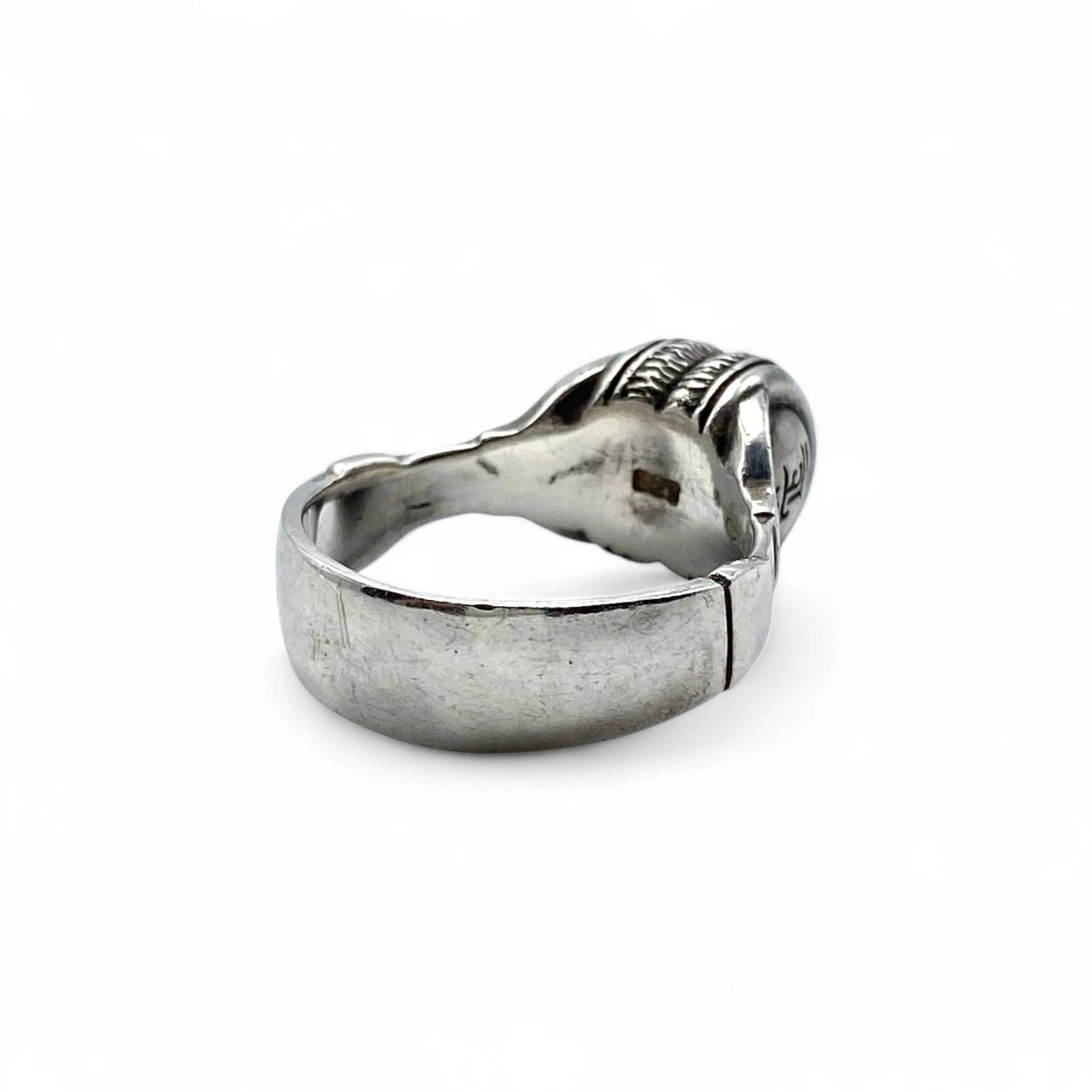 個性派】ヘッドホン Silver 925 刻印 90s Vintage Design Ring