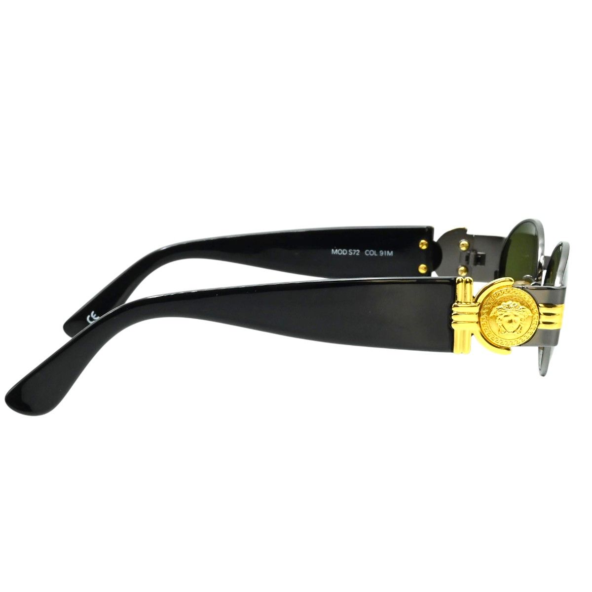 美品 GIANNI VERSACE ジャンニヴェルサーチ メデューサ サイドロゴ