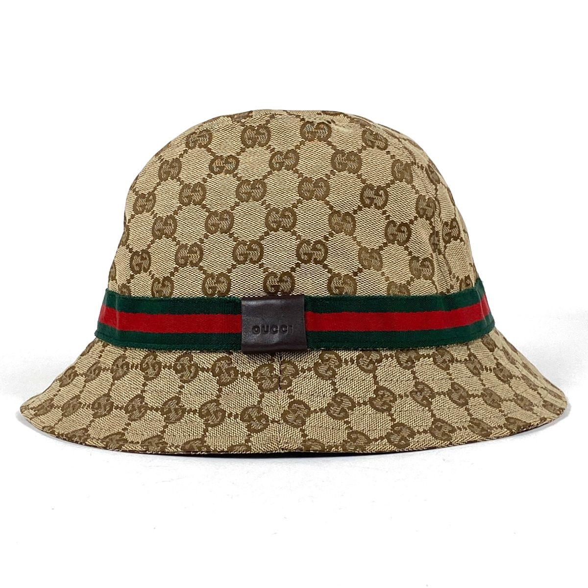 在庫一掃】 グッチ GUCCI GG柄 ハット バケットハット シェリーライン