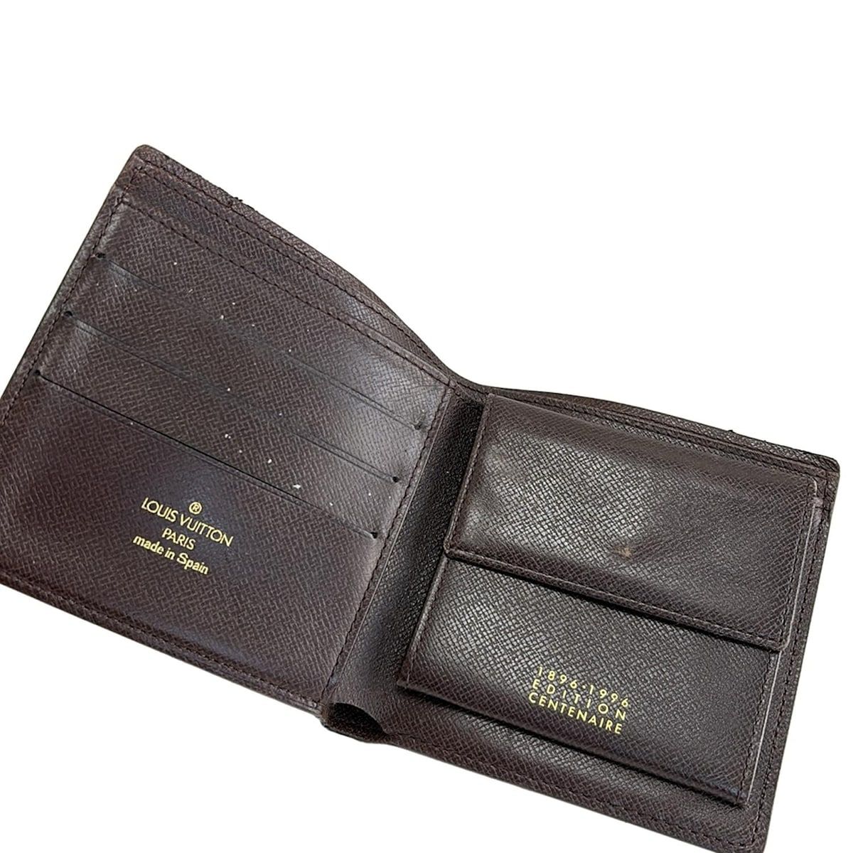 LOUIS VUITTON(ルイヴィトン) 2つ折り財布 ダミエ ポルトビエカルト