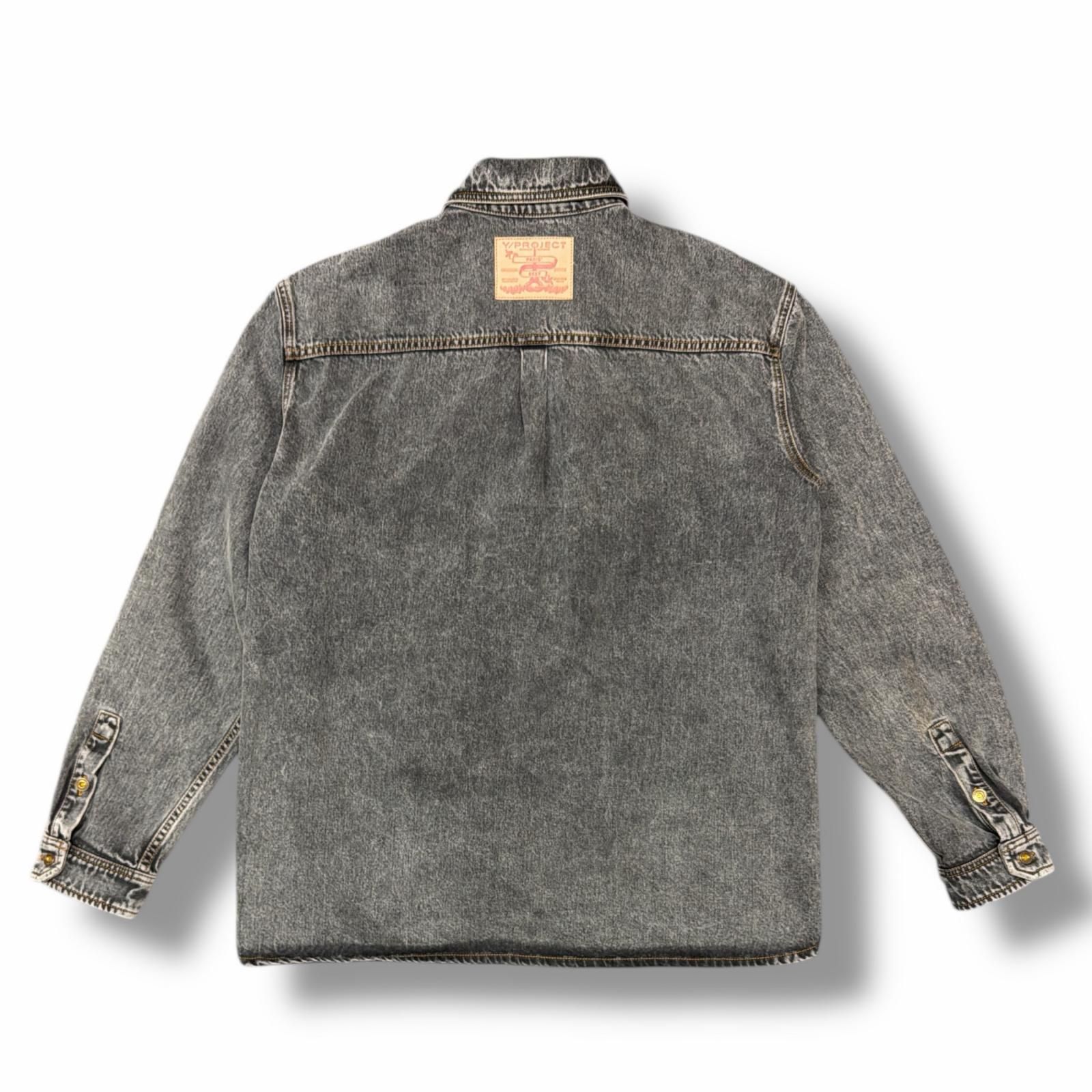 Y. PROJECT Panelles Denim SHIRT パネル デニムシャツ ジャケット