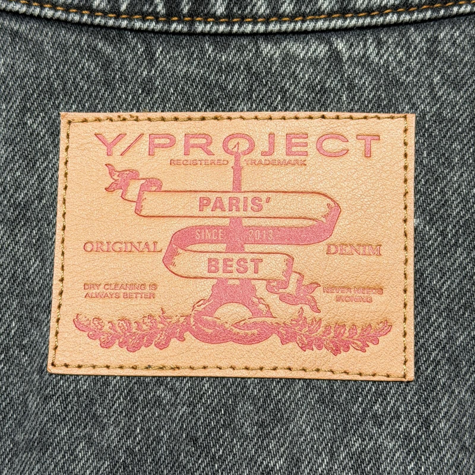 Y. PROJECT Panelles Denim SHIRT パネル デニムシャツ ジャケット