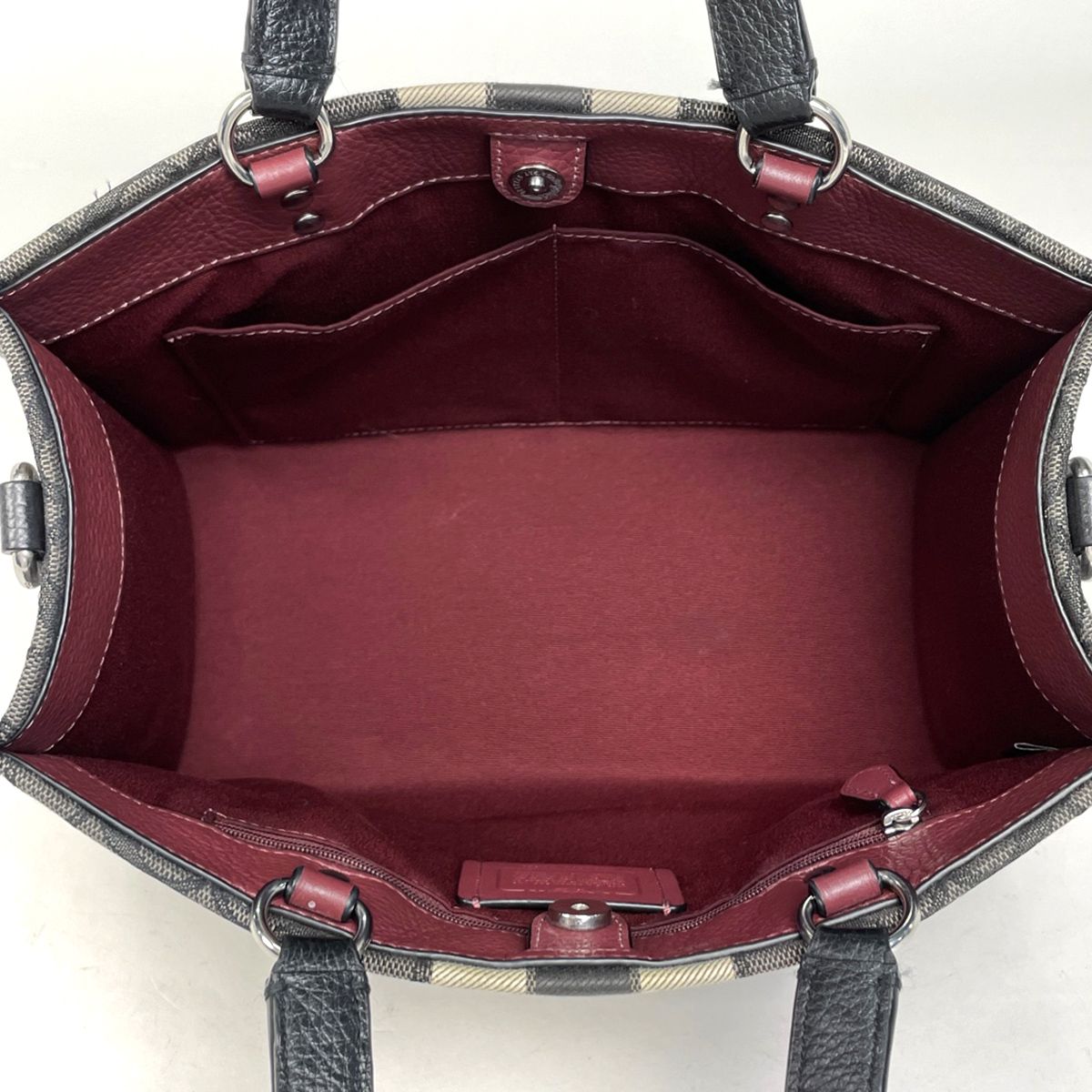 在庫一掃】 コーチ COACH デンプシー キャリーオール シグネチャー 