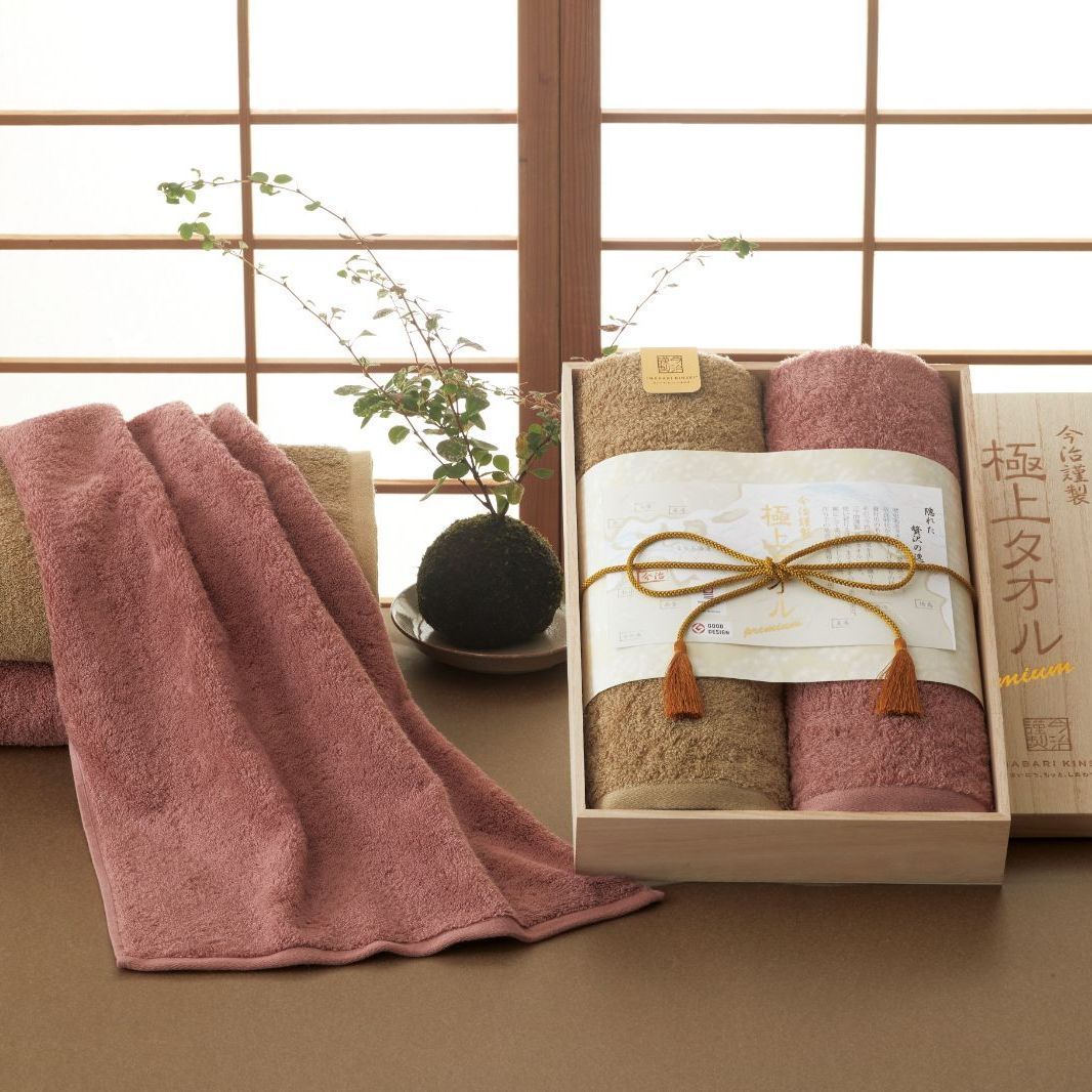 今治謹製 極上タオル タオルセット（木箱入り）GK22140 サイズ（約