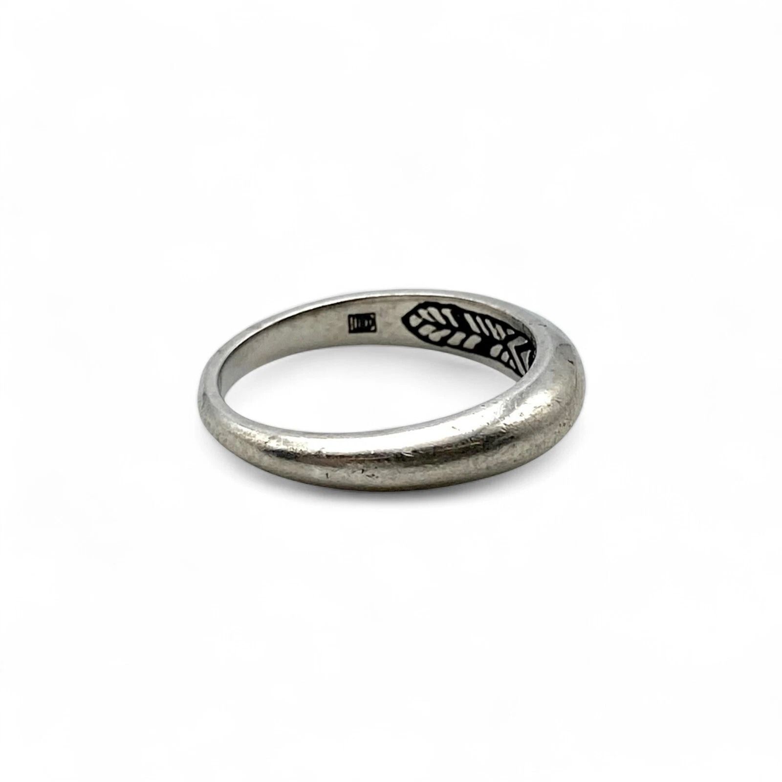 隠された魅力】シンプル Silver 925 刻印 90s Vintage Ring シルバー 