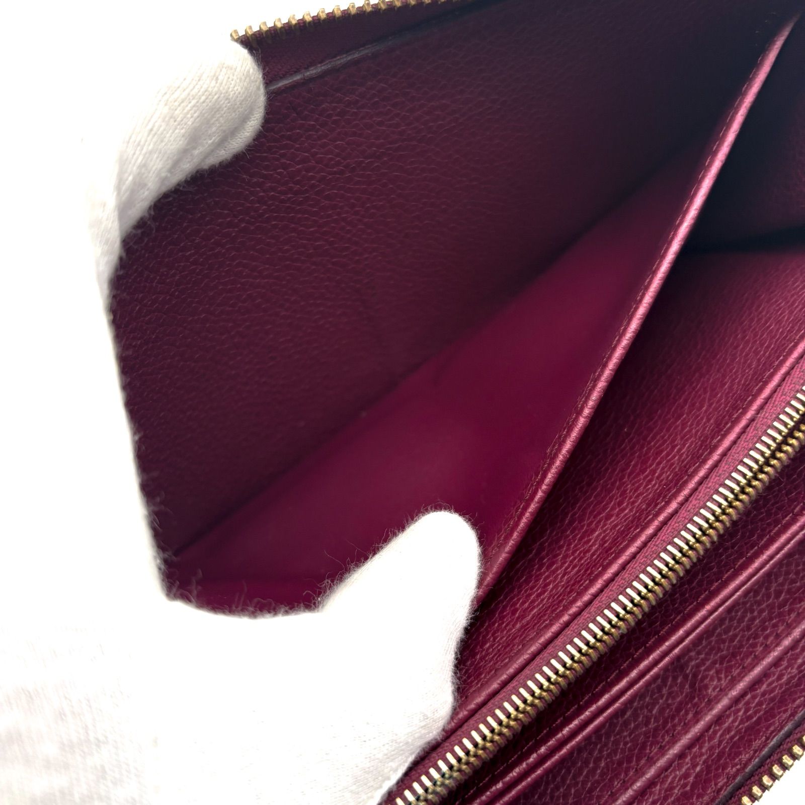 極美品✨】ルイヴィトン アンプラント ジッピーウォレット 長財布