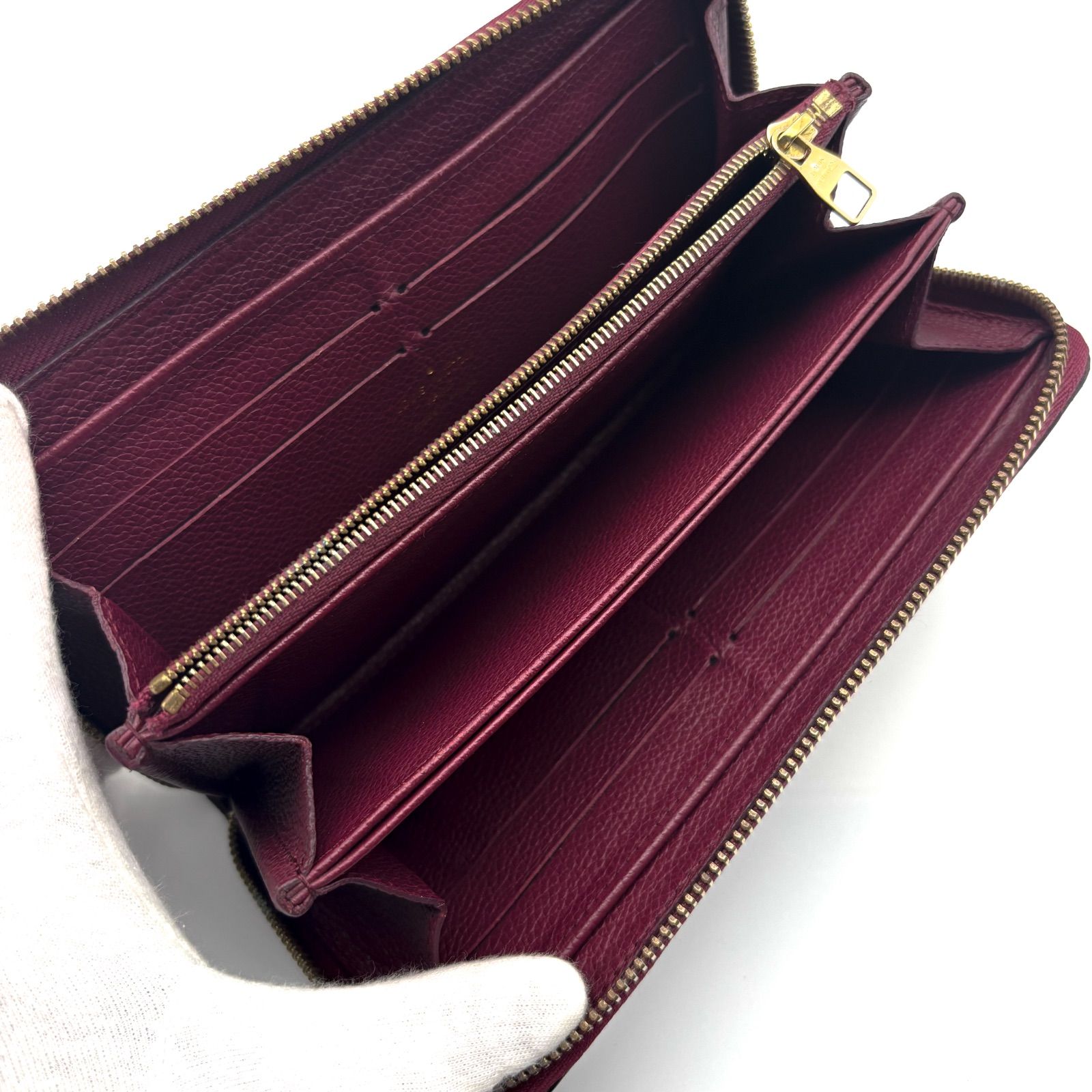 極美品✨】ルイヴィトン アンプラント ジッピーウォレット 長財布