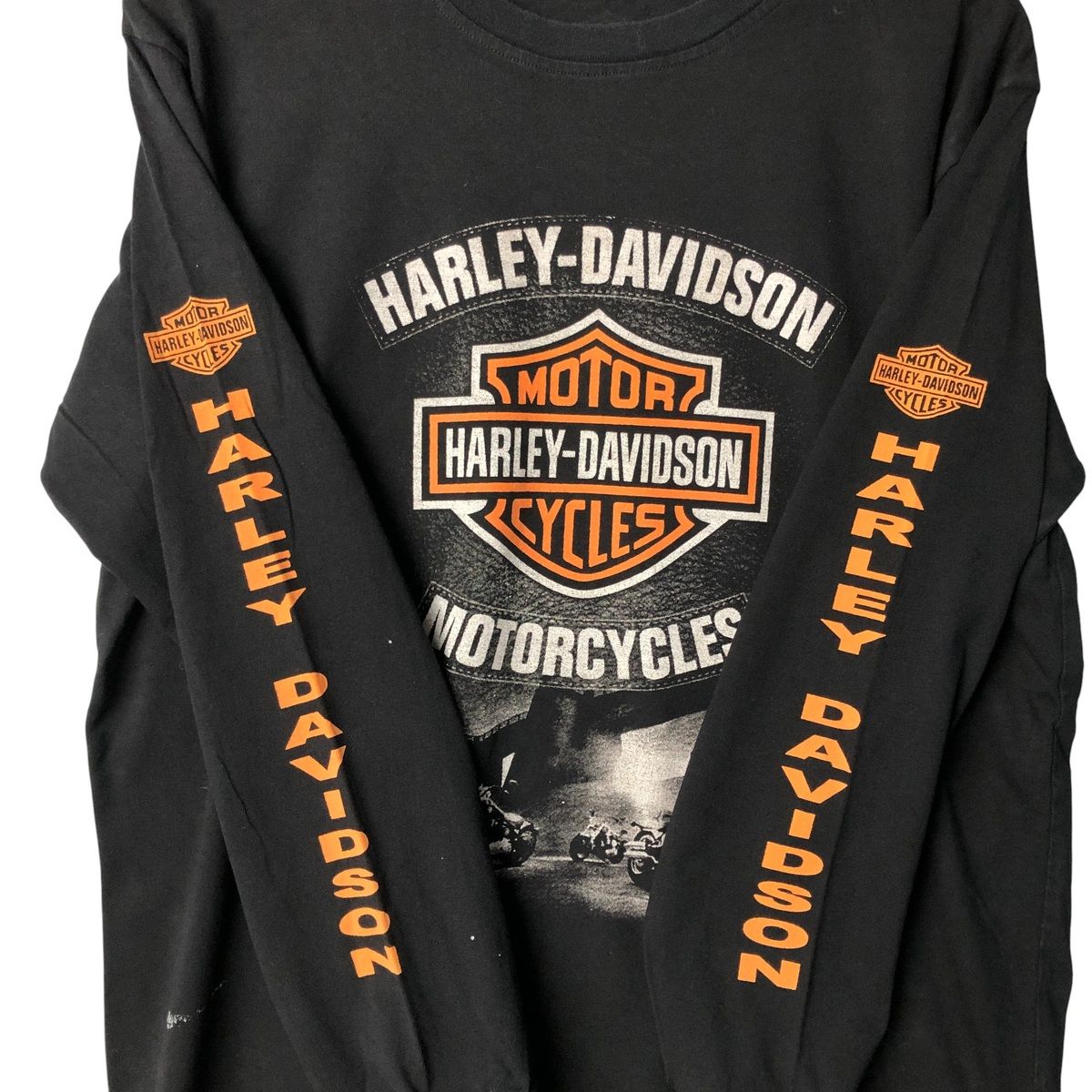 古着 ハーレーダビッドソン Harley-Davidson モーターサイクル ロングT