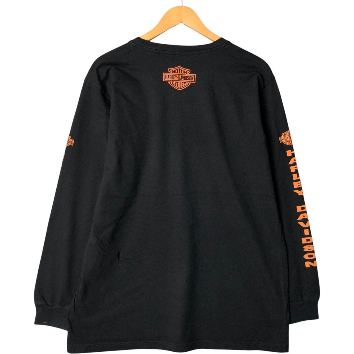 古着 ハーレーダビッドソン Harley-Davidson モーターサイクル ロングT