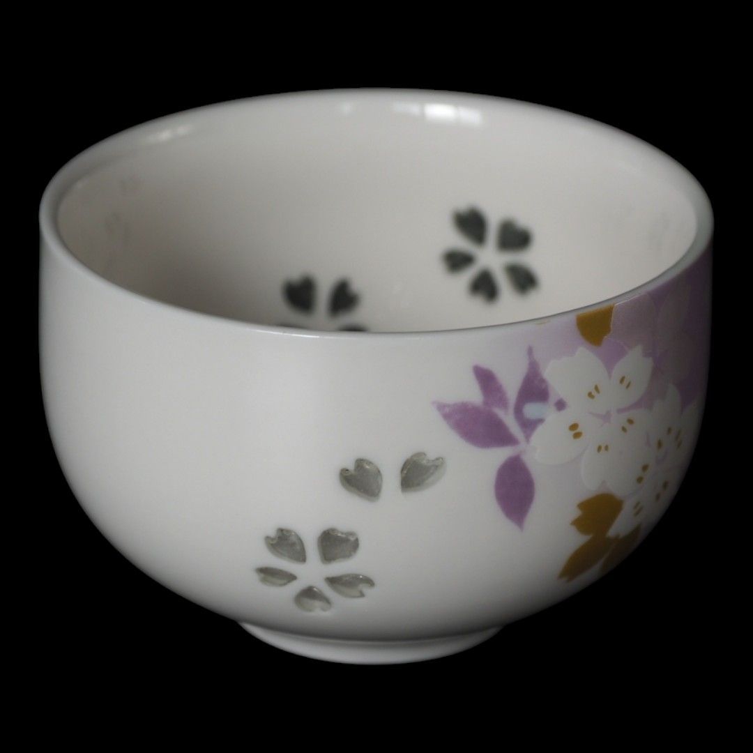 2客×2セット【新品 】二明商店 しずく彫り 宇野千代 なごみ桜 煎茶碗