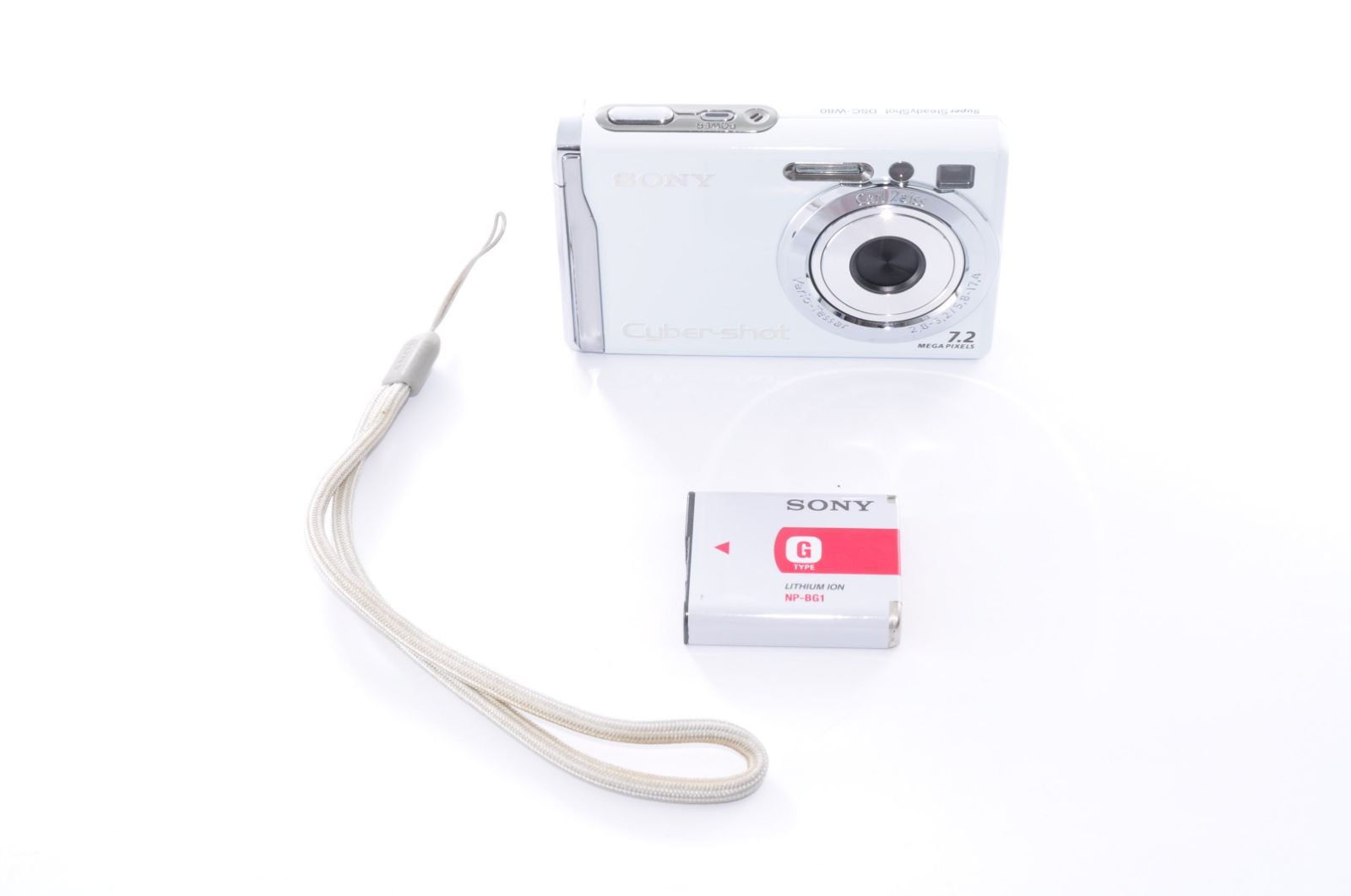 SONY Cyber-shot DSC-W80 DIGITAL Camera ホワイト デジカメ デジタル