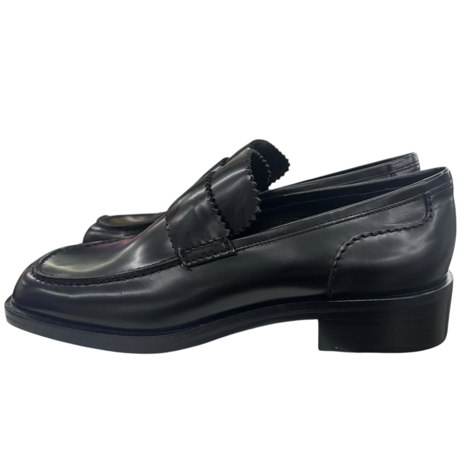 186005 GUCCI グッチ ローファー 24cm ブラック/レザー - メルカリ