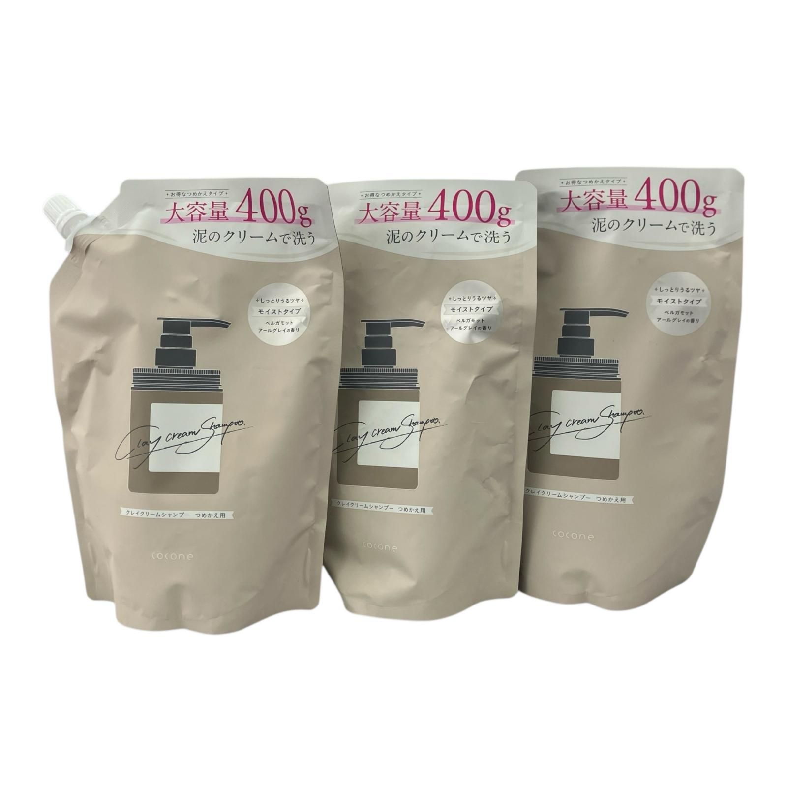 186000 新品未使用 cocone クレイクリームシャンプー 詰め替えセット