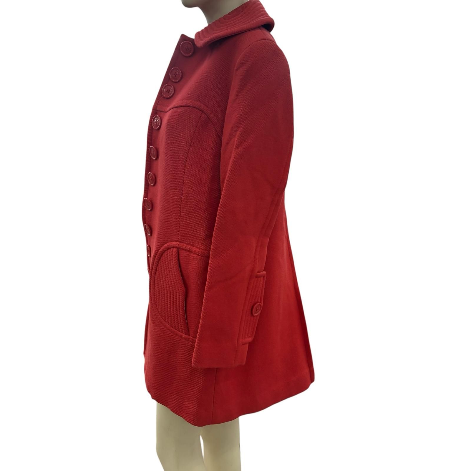 186005 MARC JACOBS マークジェイコブス コート M レッド - メルカリ