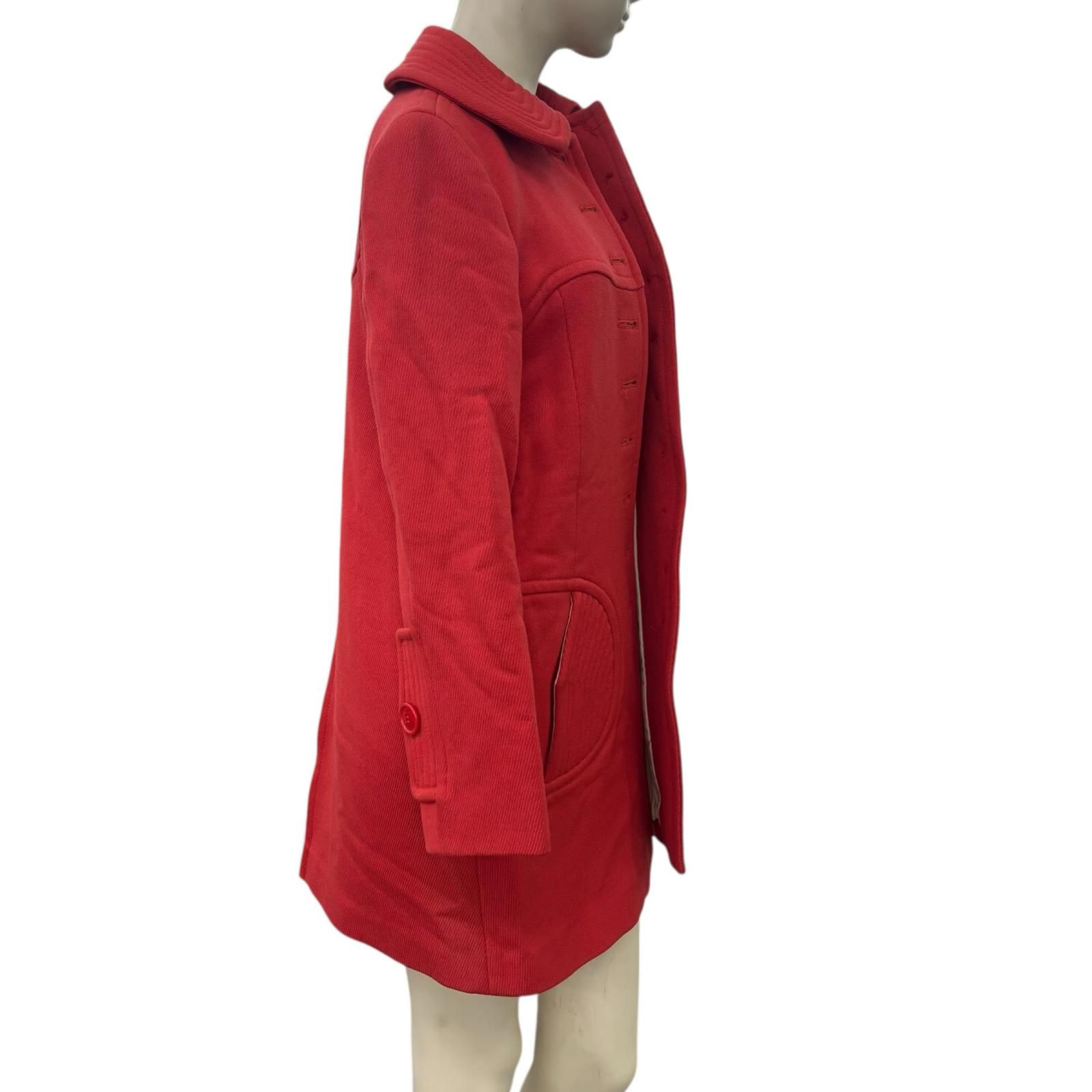 マークジェイコブス イタリア製 美品ピーコート 186005 MARC JACOBS マークジェイコブス コート M レッド - メルカリ