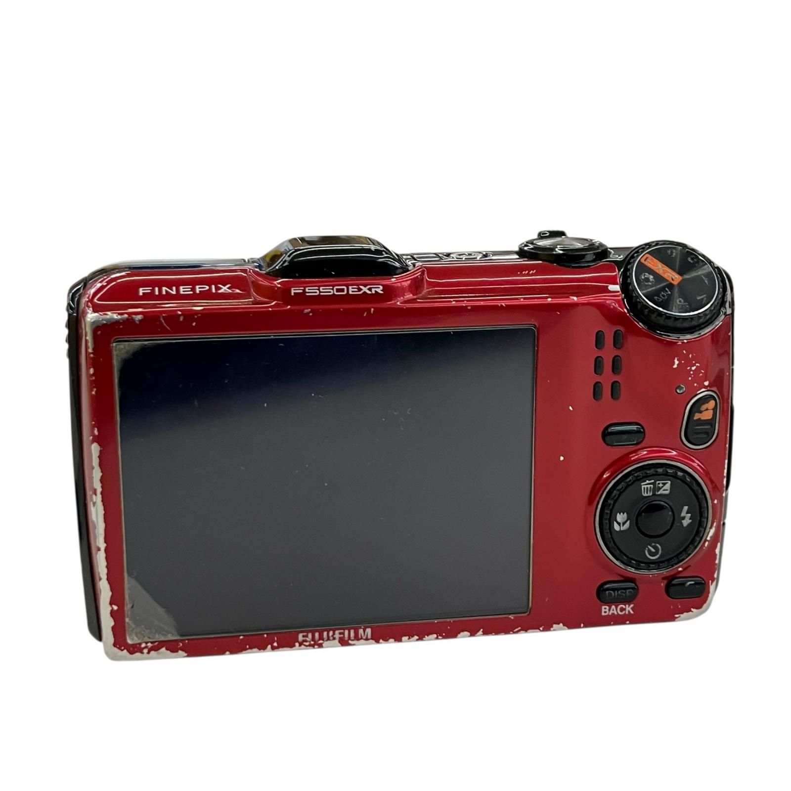 186000 動作未確認 FUJIFILM フジフィルム FINEPIX Red F550EXR - メルカリ