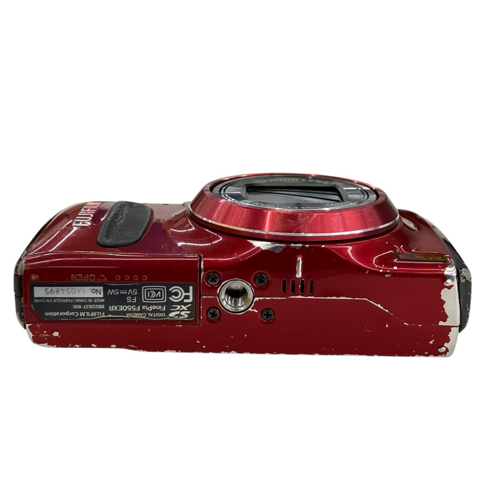 186000 動作未確認 FUJIFILM フジフィルム FINEPIX Red F550EXR - メルカリ