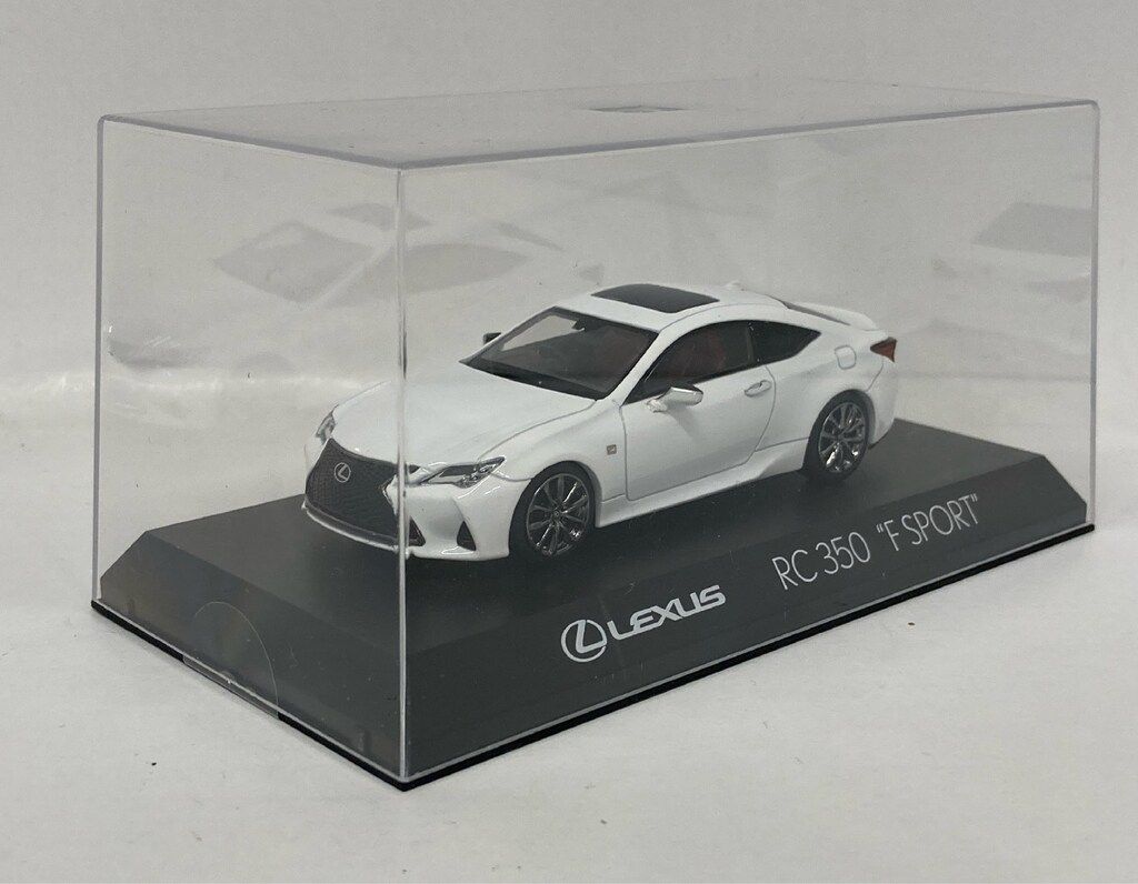 京商　1/43 RC350 Ｆスポーツ 1/43 Kyosho Lexus RC350 F Sport (Black) Car Model - LIVECARMODEL.com