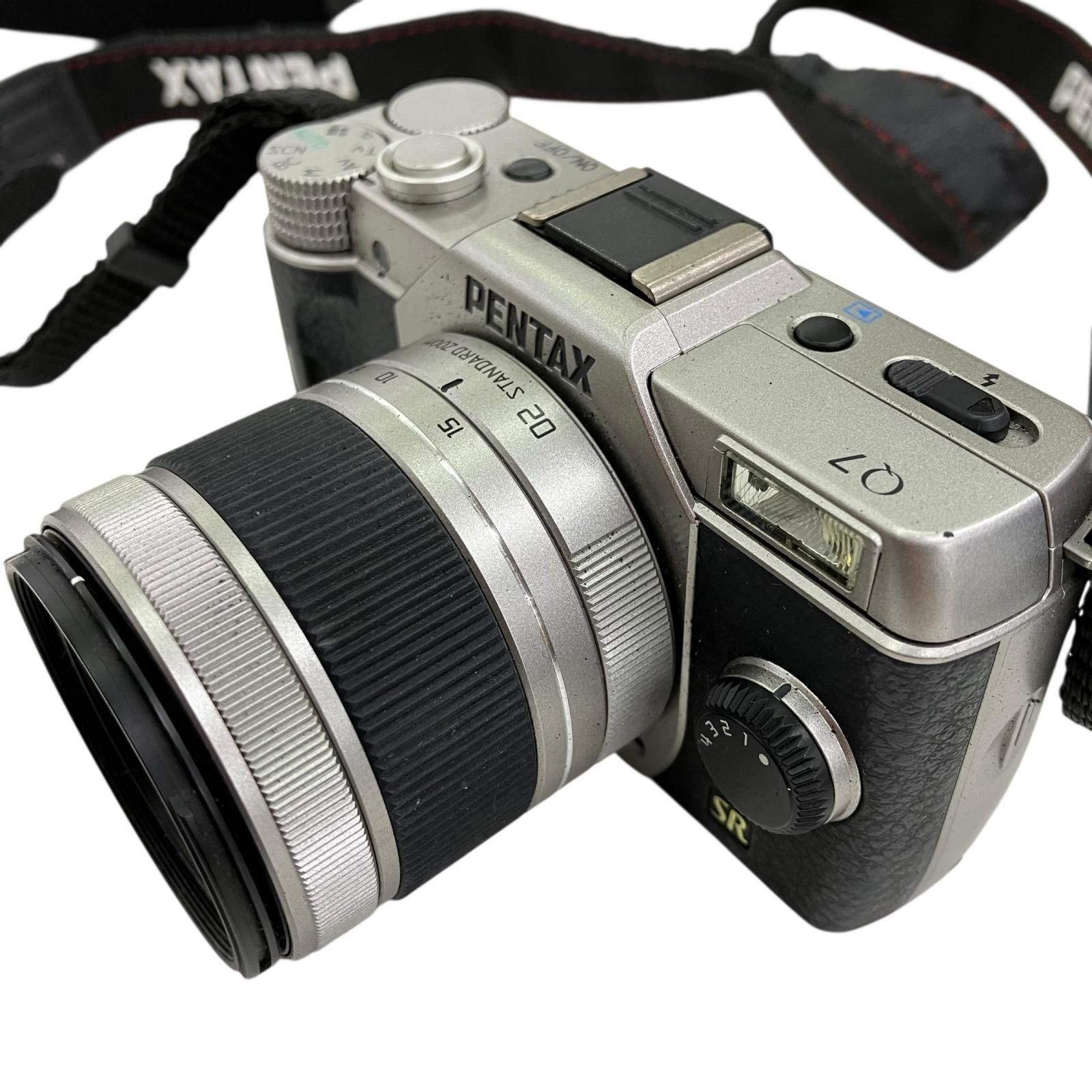 186000 訳アリ品 PENTAX ペンタックス ズームレンズキット Q7 シルバー