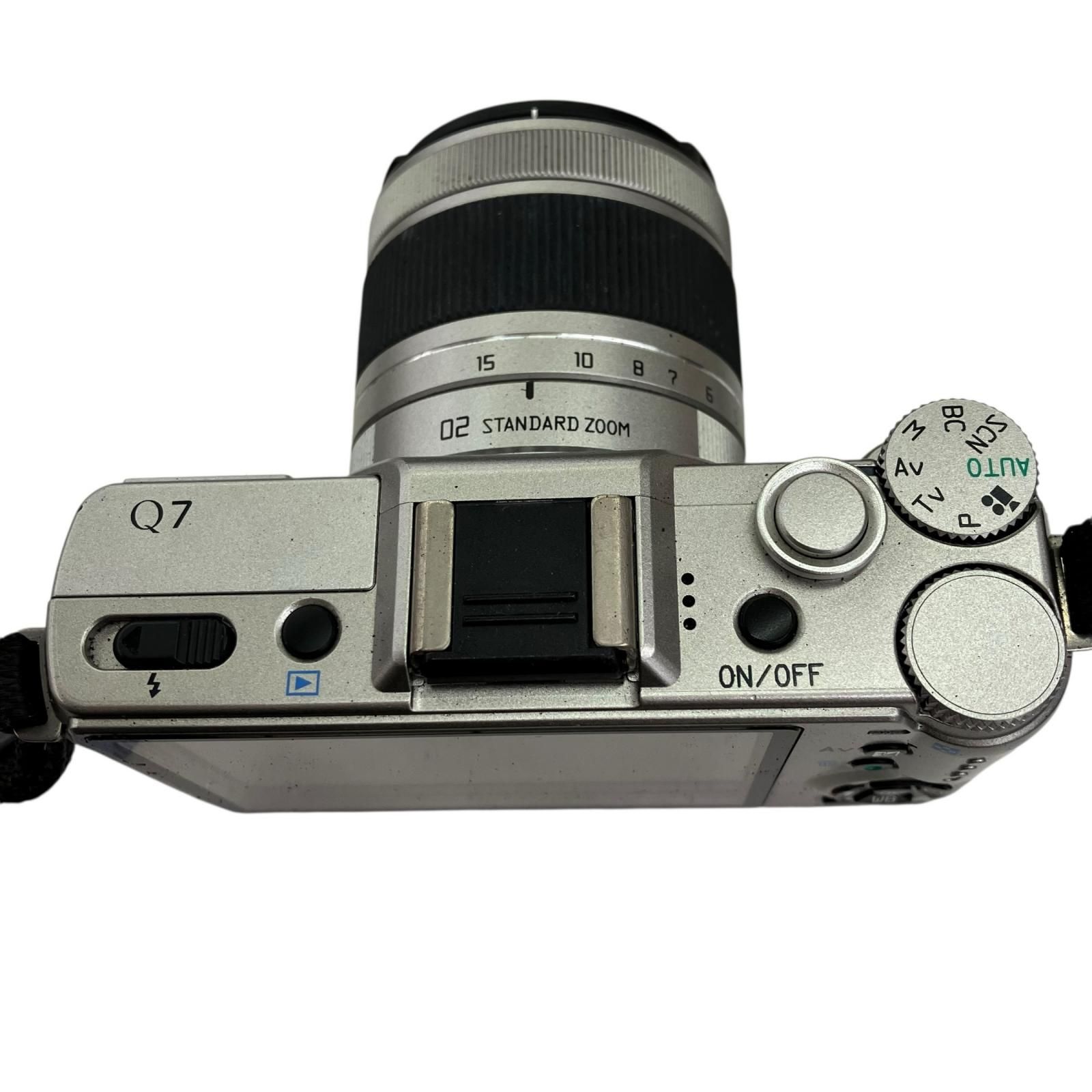 186000 訳アリ品 PENTAX ペンタックス ズームレンズキット Q7 シルバー