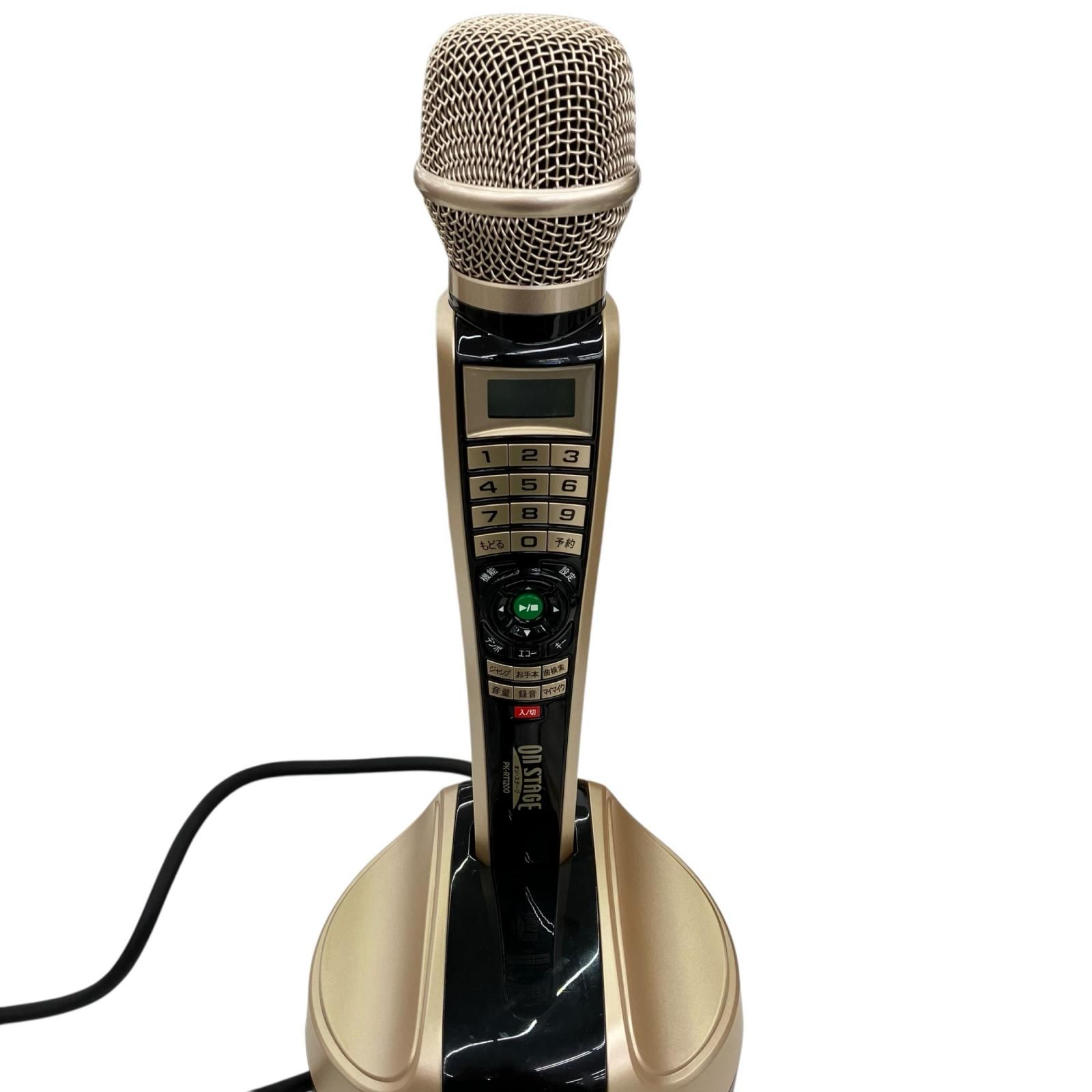 186000 通電確認のみ On STAGE オンステージ カラオケ マイク PK