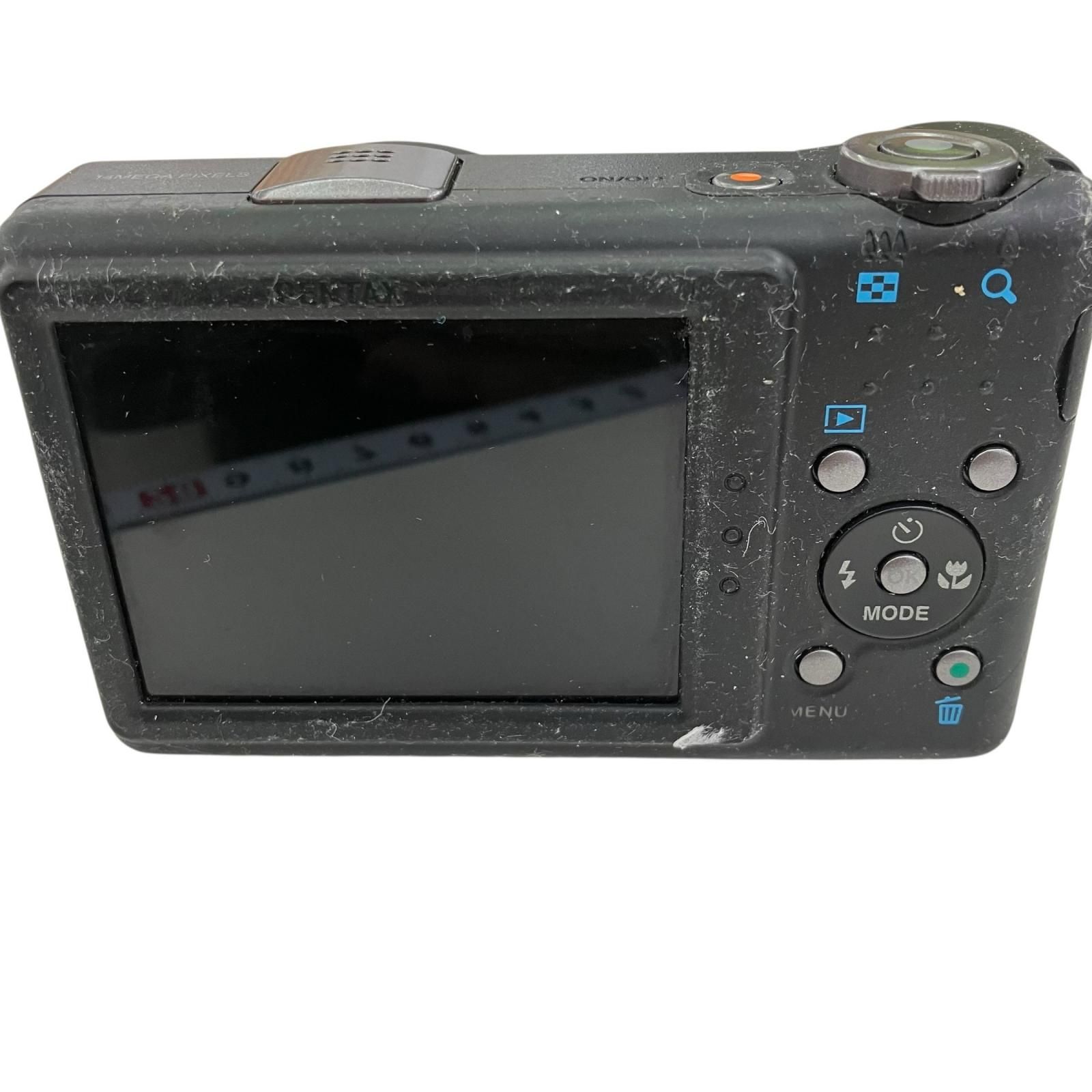 186000 動作未確認 PENTAX ペンタックス デジタルカメラ Optio RZ10 黒