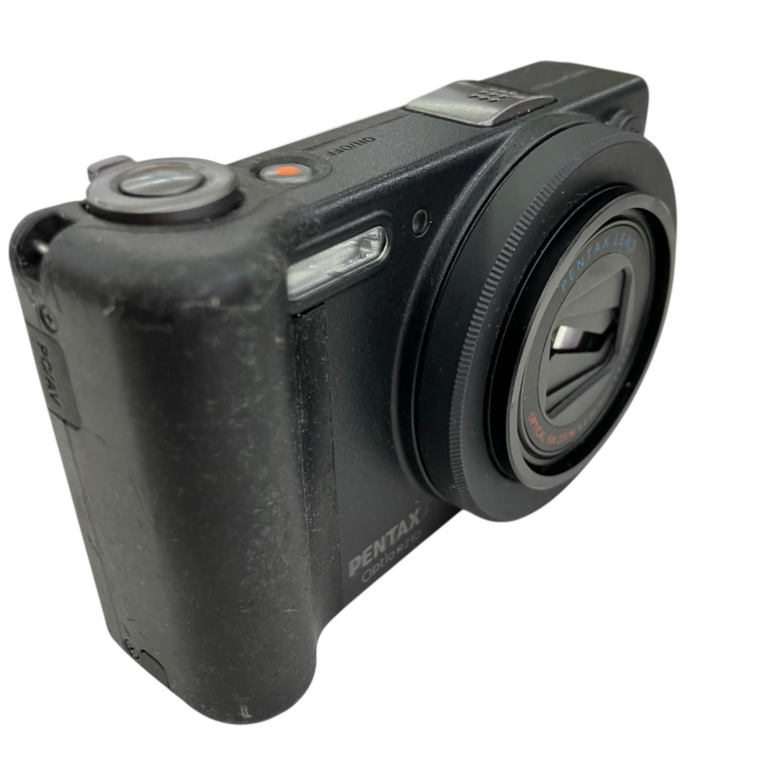 186000 動作未確認 PENTAX ペンタックス デジタルカメラ Optio RZ10 黒