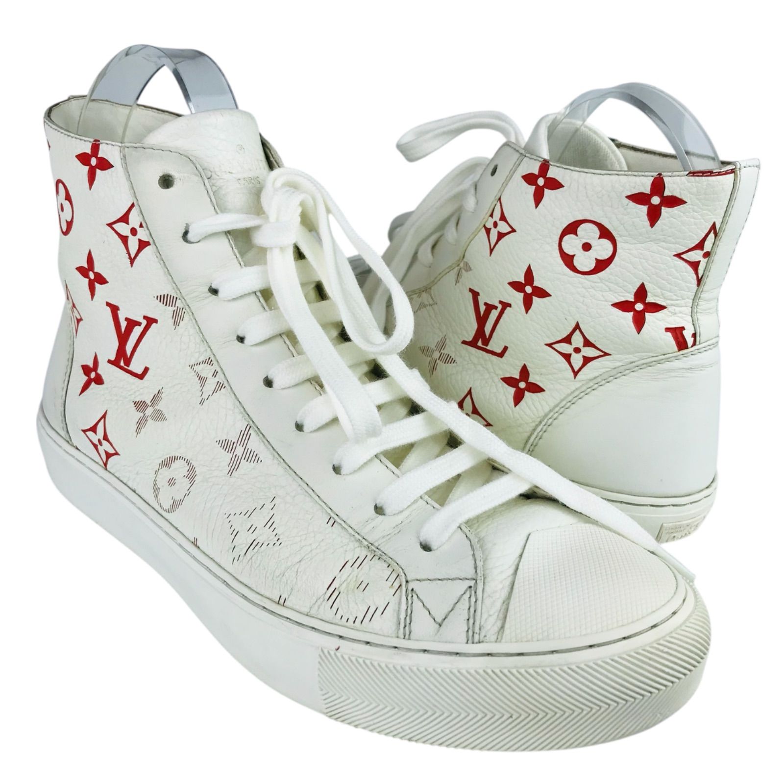 LOUIS VUITTON ハイカット スニーカー ルイ・ヴィトンの限定スニーカー 