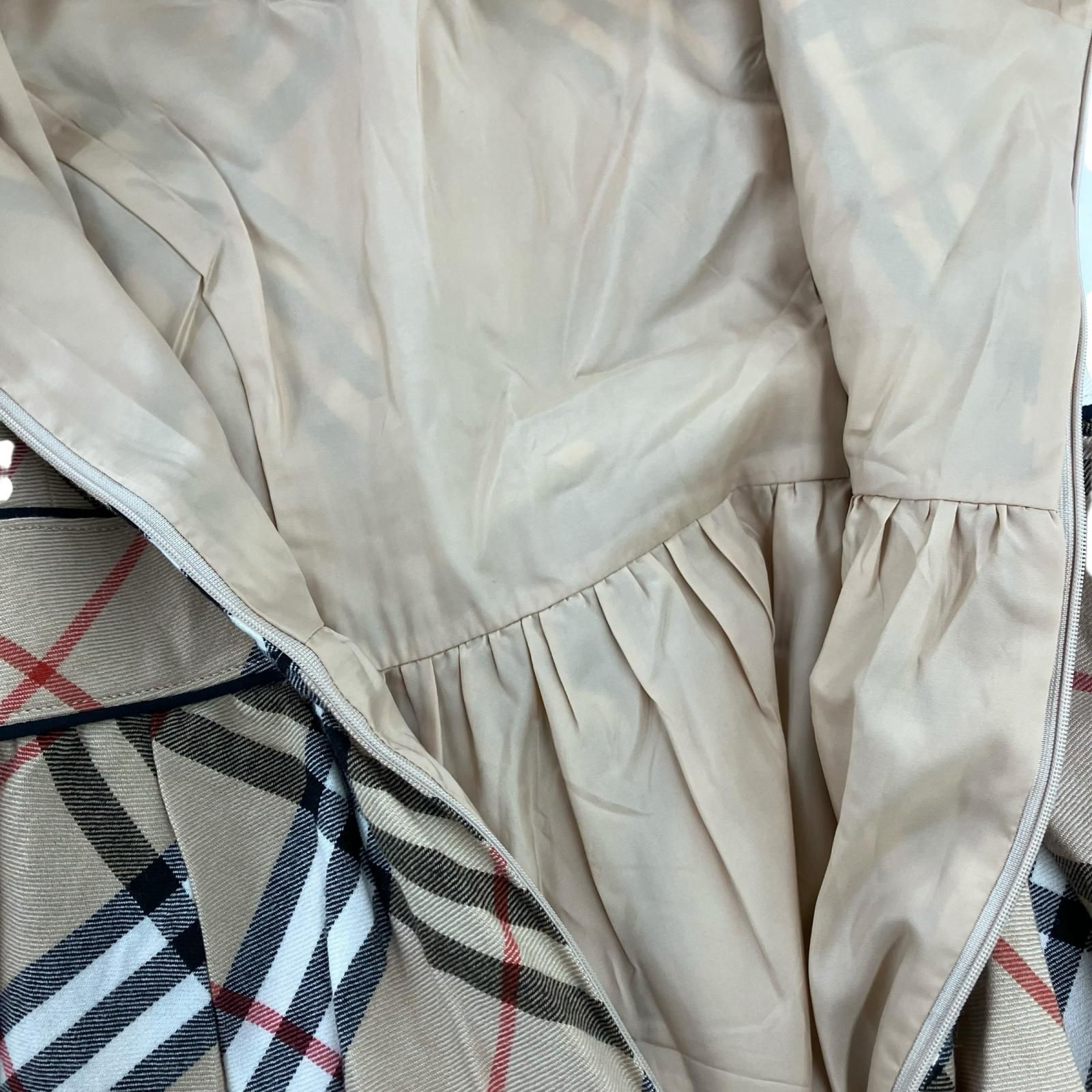 186005 BURBERRY BLUE LABEL バーバリーブルーレーベル フレア