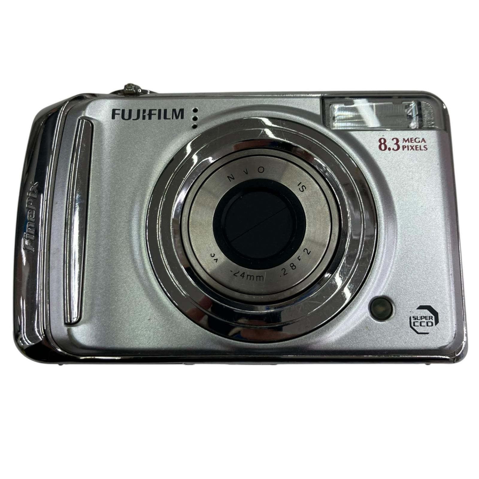 186000 現状品 FUJIFILM フジフィルム FinePix A800 シルバー - メルカリ