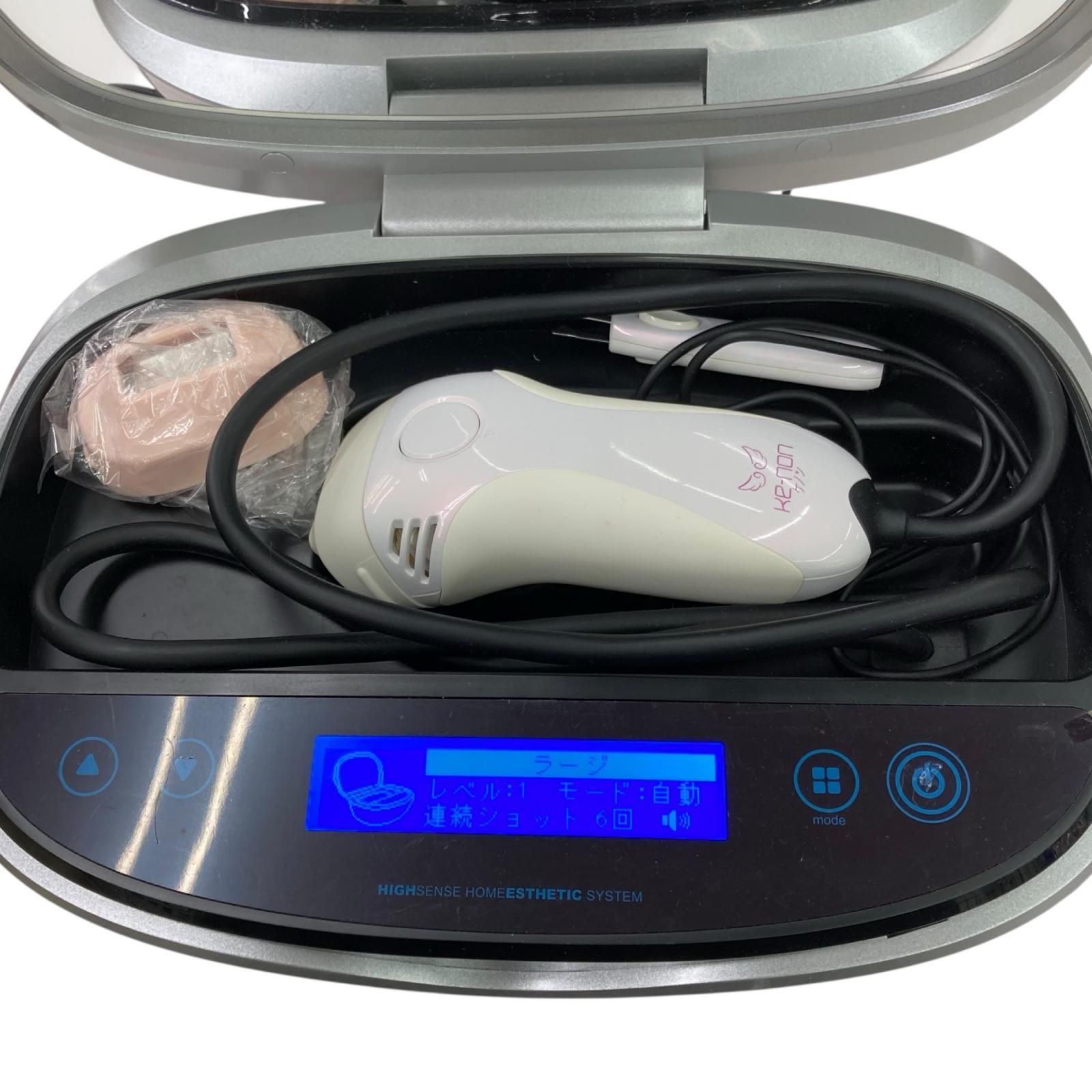 美品　ケノン 脱毛器　ver6.1　超メルカリ市 186001 通電確認のみ KE-NON ケノン フラッシュ式脱毛器 Ver6.0 NIPL