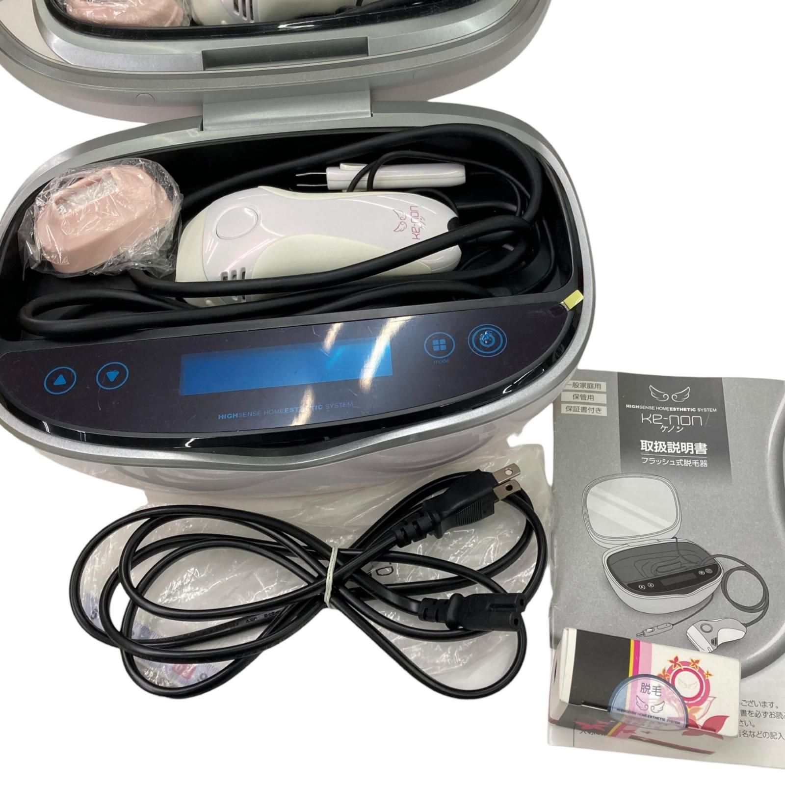 186001 通電確認のみ KE-NON ケノン フラッシュ式脱毛器 Ver6.0 NIPL