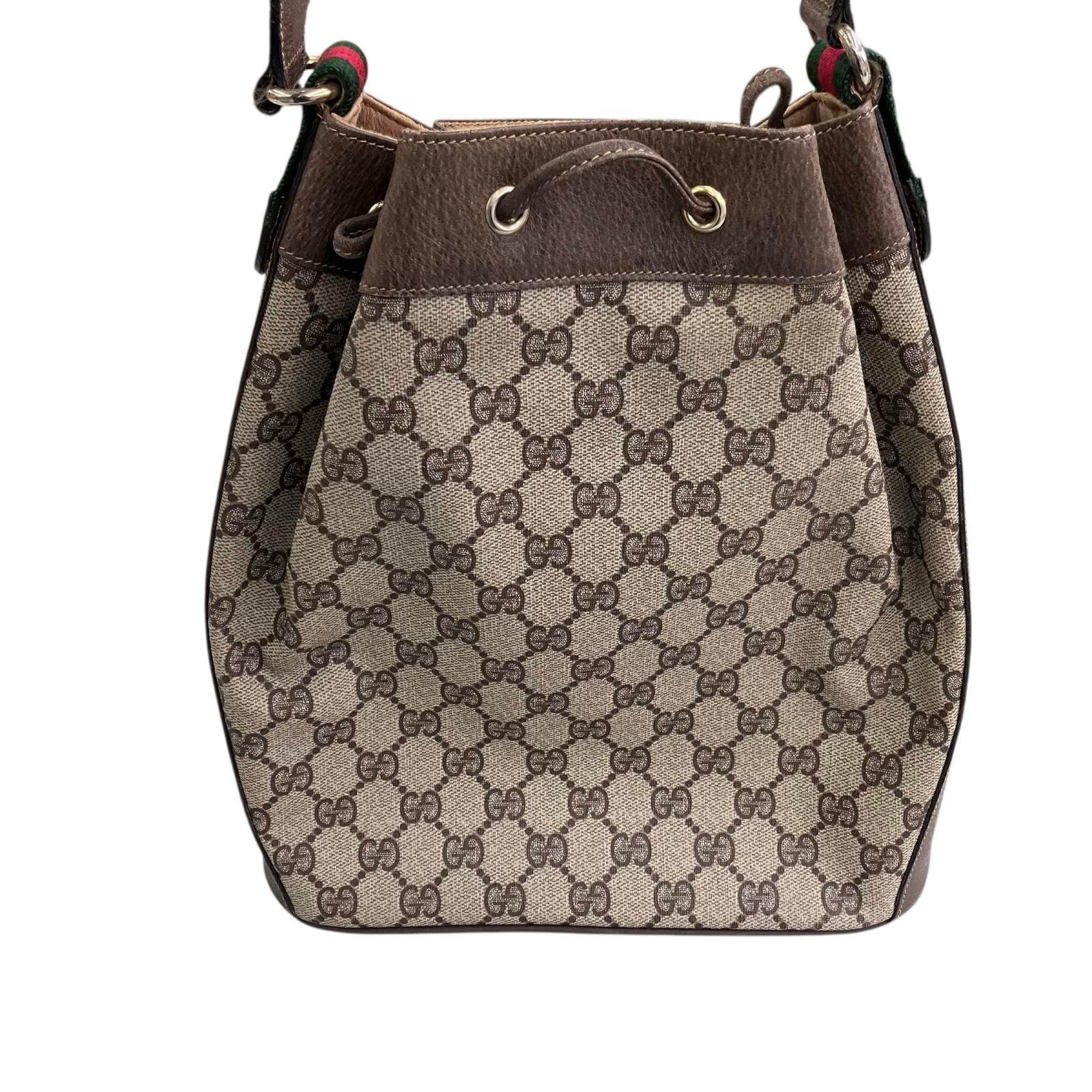180053 訳アリ品 GUCCI グッチ ショルダーバッグ オールドグッチ GG